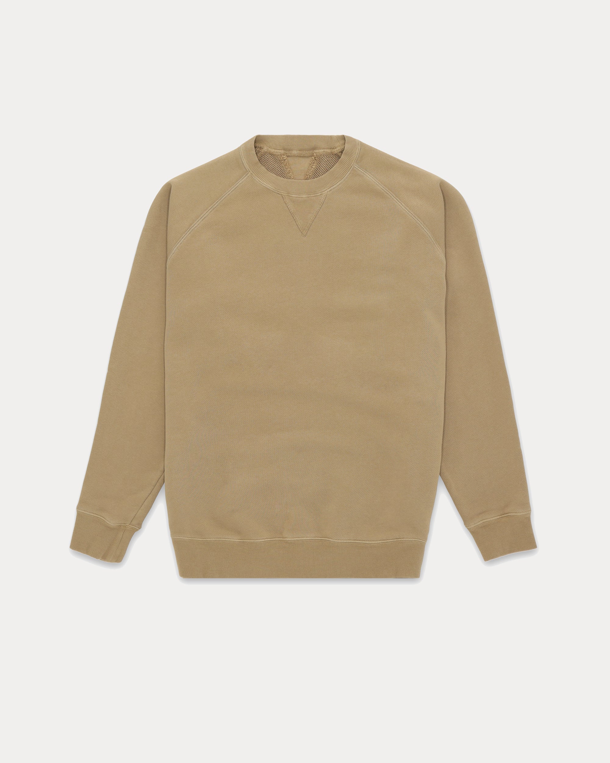 Harvard Felpa Girocollo in Jersey Felpato con taglio Raglan