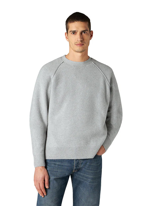 Harvard Maglione Girocollo In Lana Con Maniche Raglan