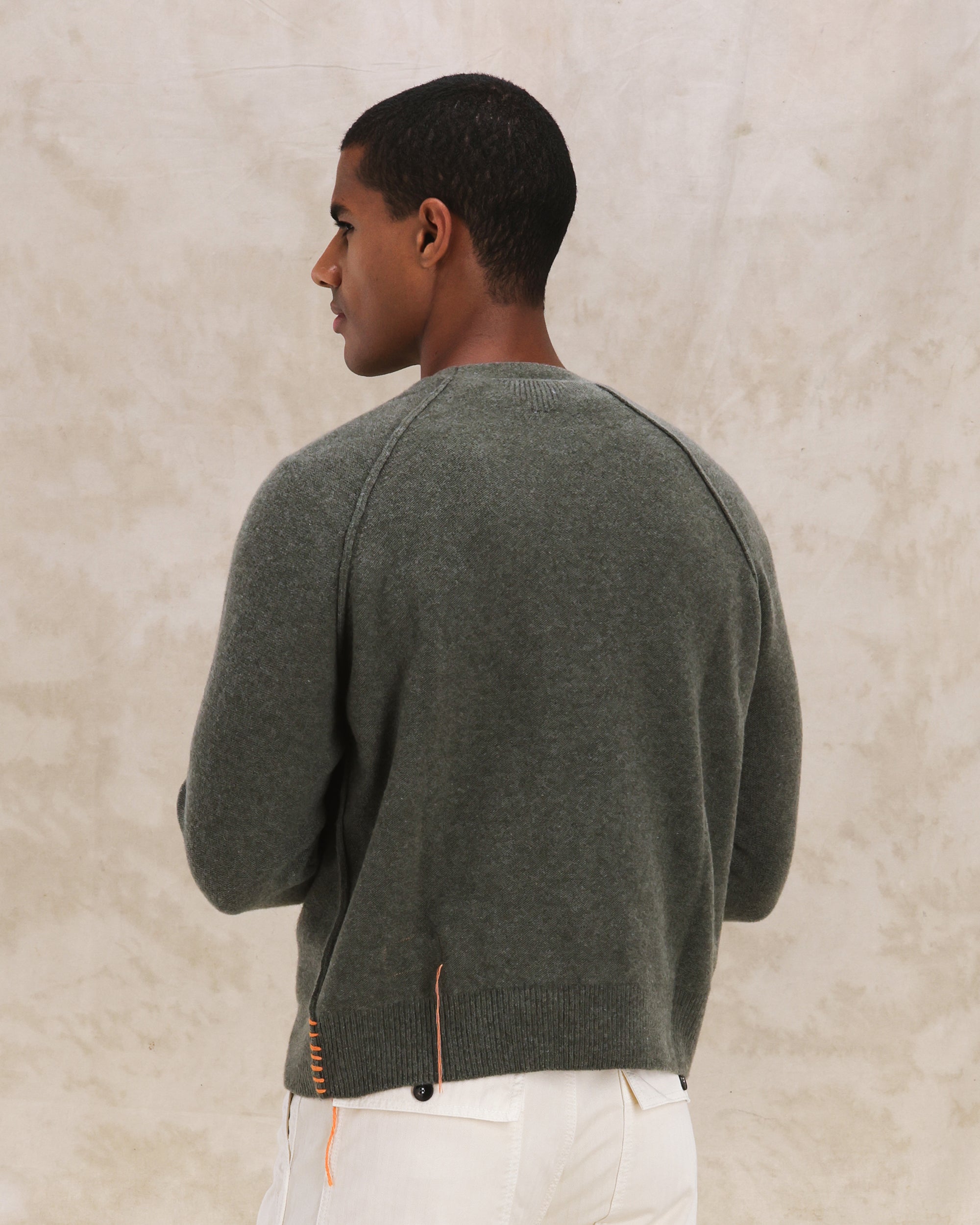 Harvard Maglione Girocollo In Lana Con Maniche Raglan