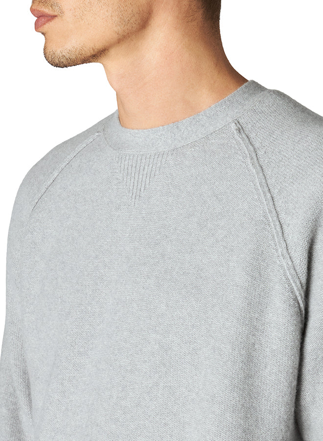Harvard Sweater Crewneck Wool Raglan Sleeves