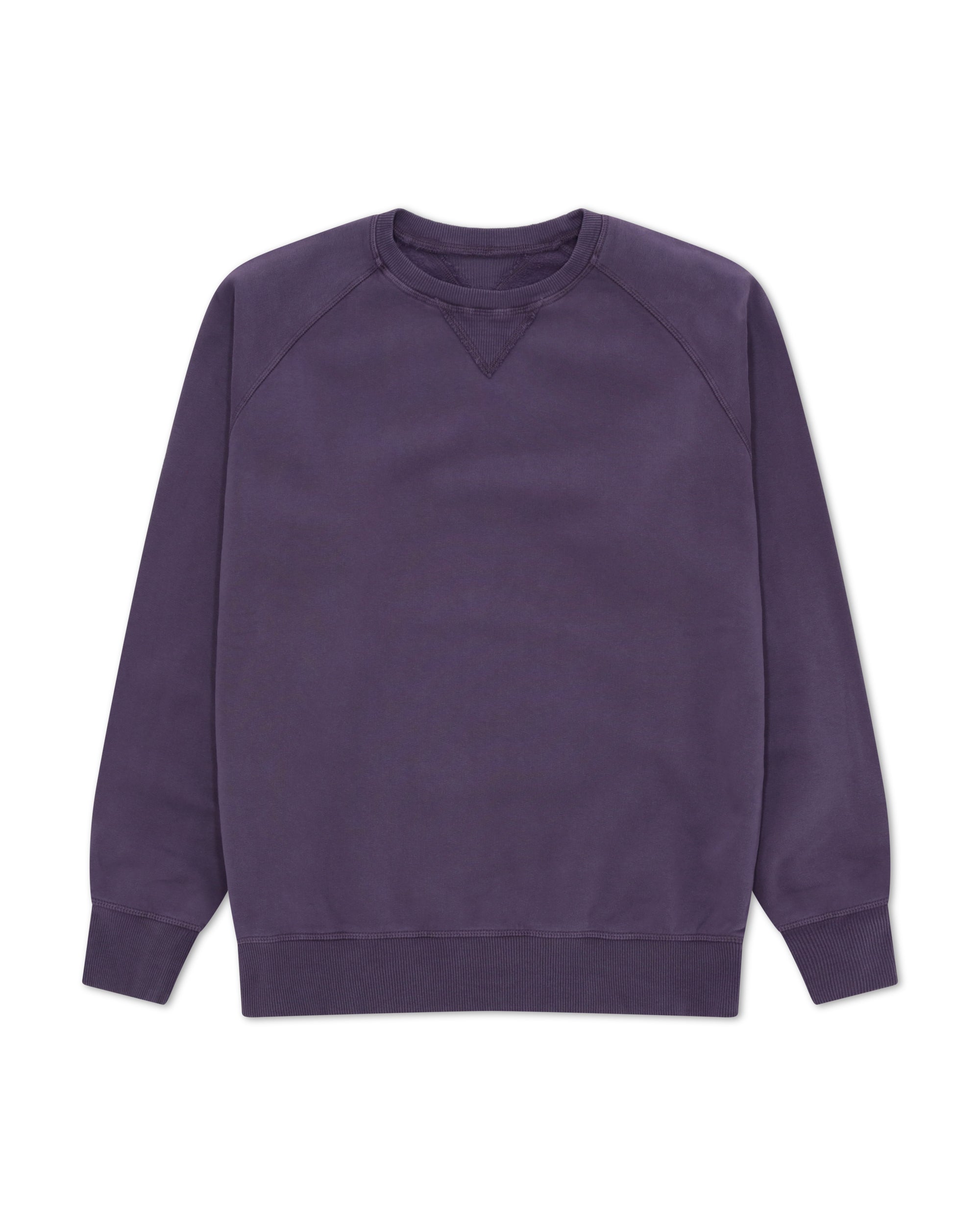 Harvard Felpa Girocollo in Jersey Felpato con taglio Raglan