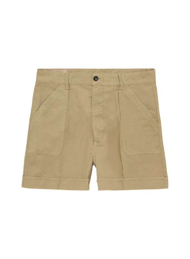 Haute Pantaloncini In Twill Di Cotone