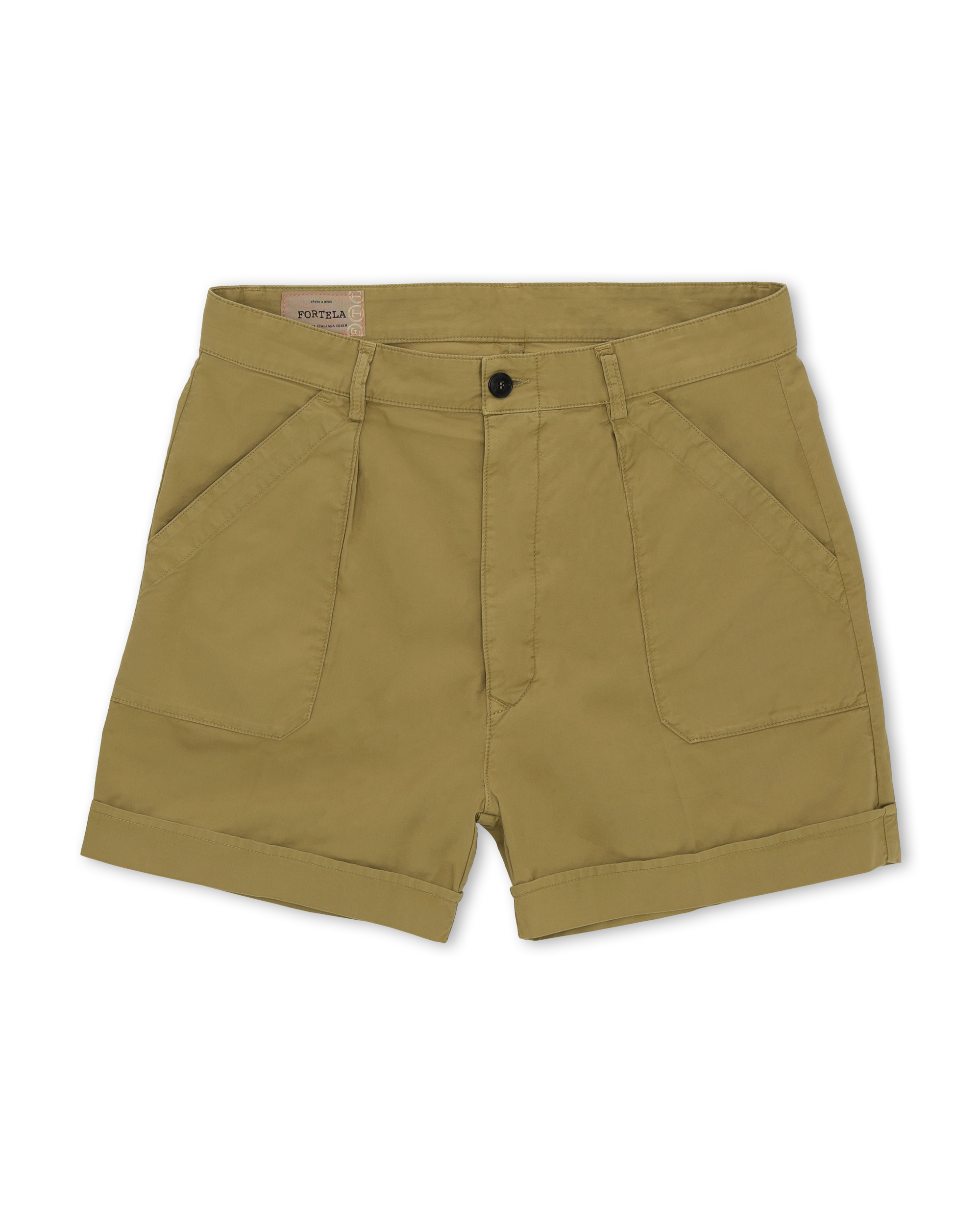 Haute Pantaloncini In Twill Di Cotone