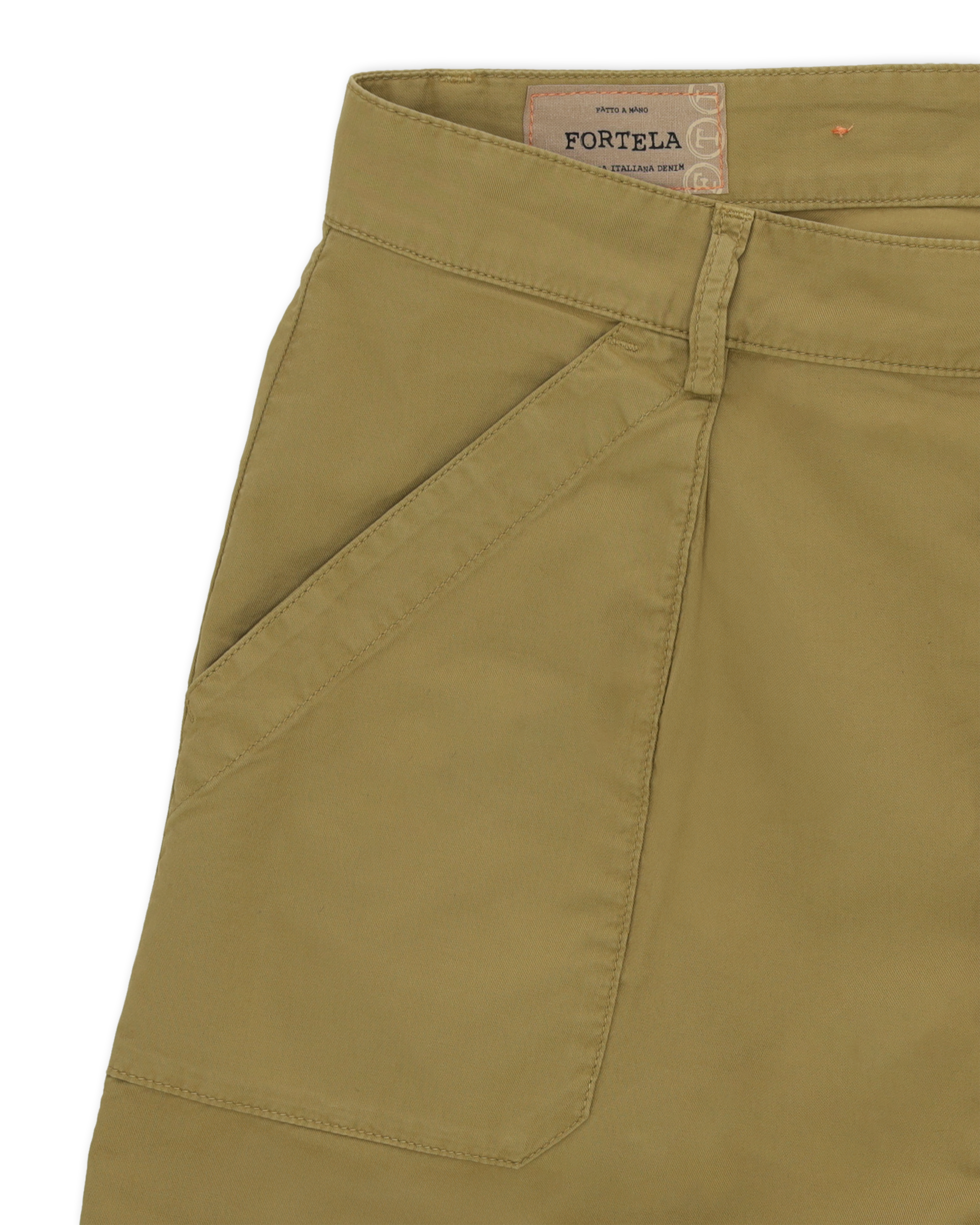 Haute Pantaloncini In Twill Di Cotone