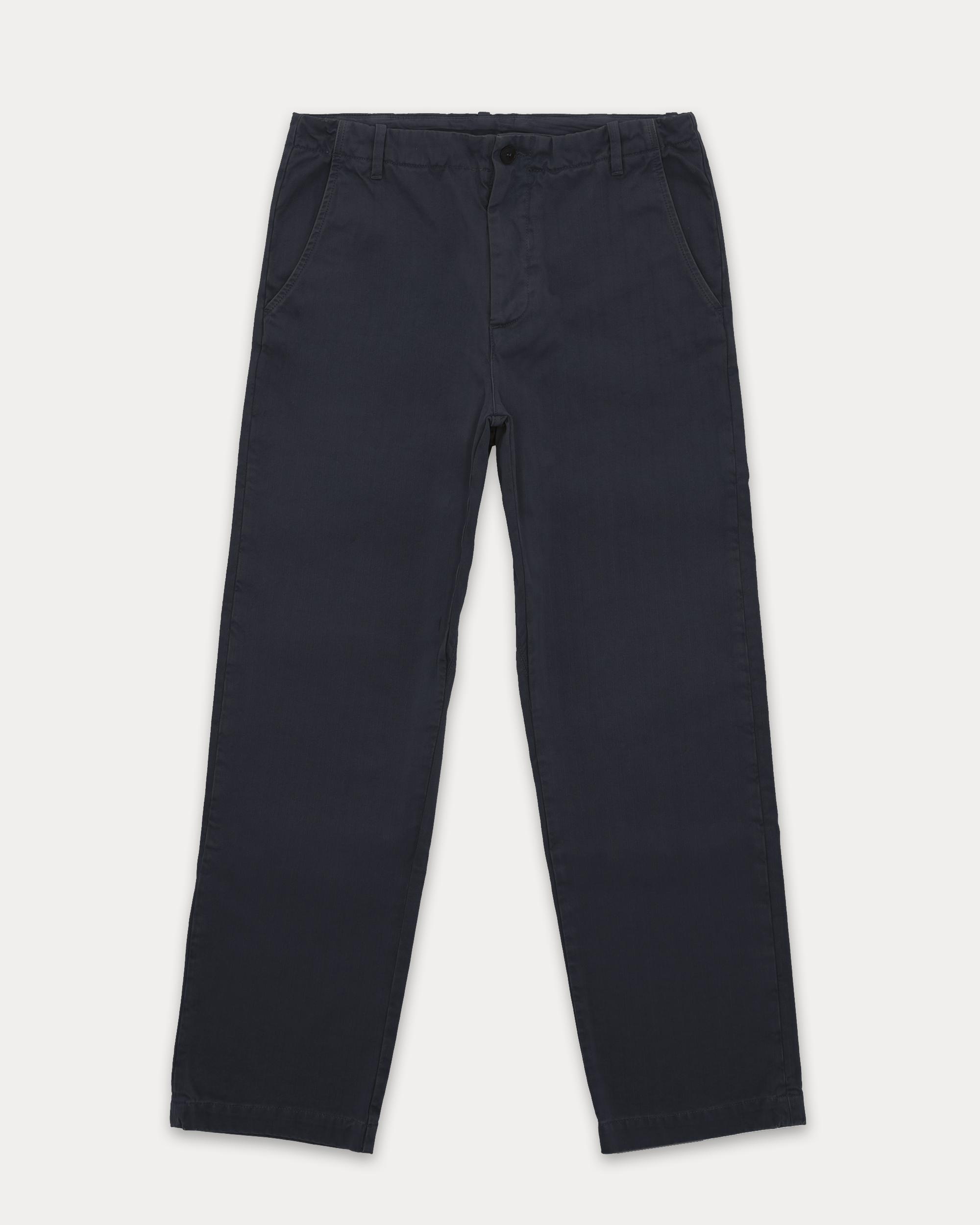 Hector Pantaloni In Herringbone Di Cotone