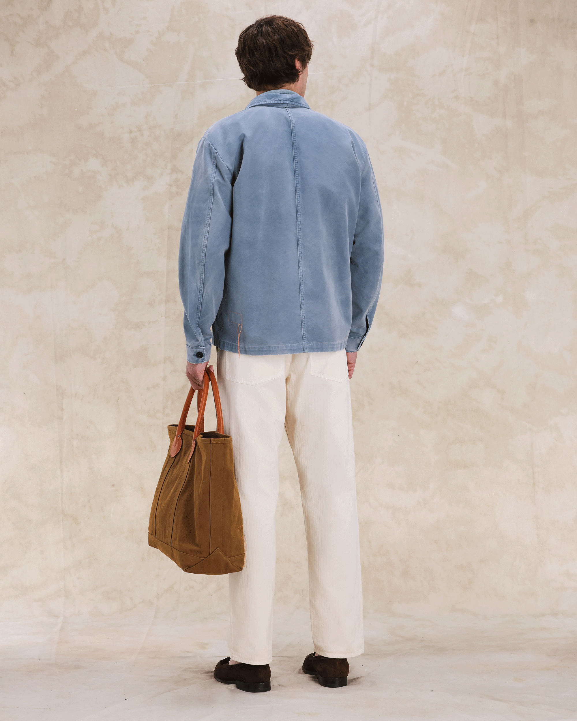 Helvetica Overshirt In Cotone Solarizzato