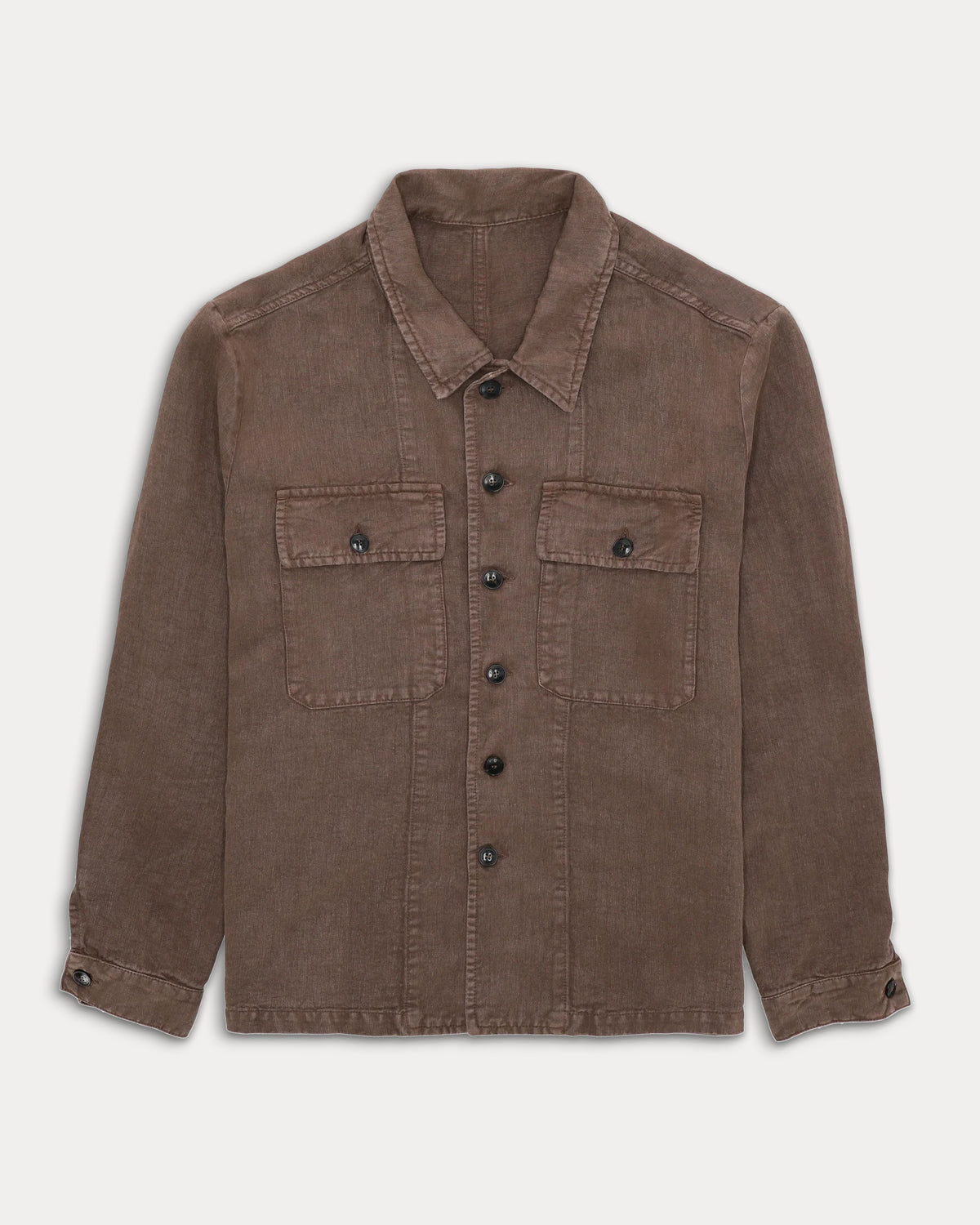 Helvetica Linen Overshirt