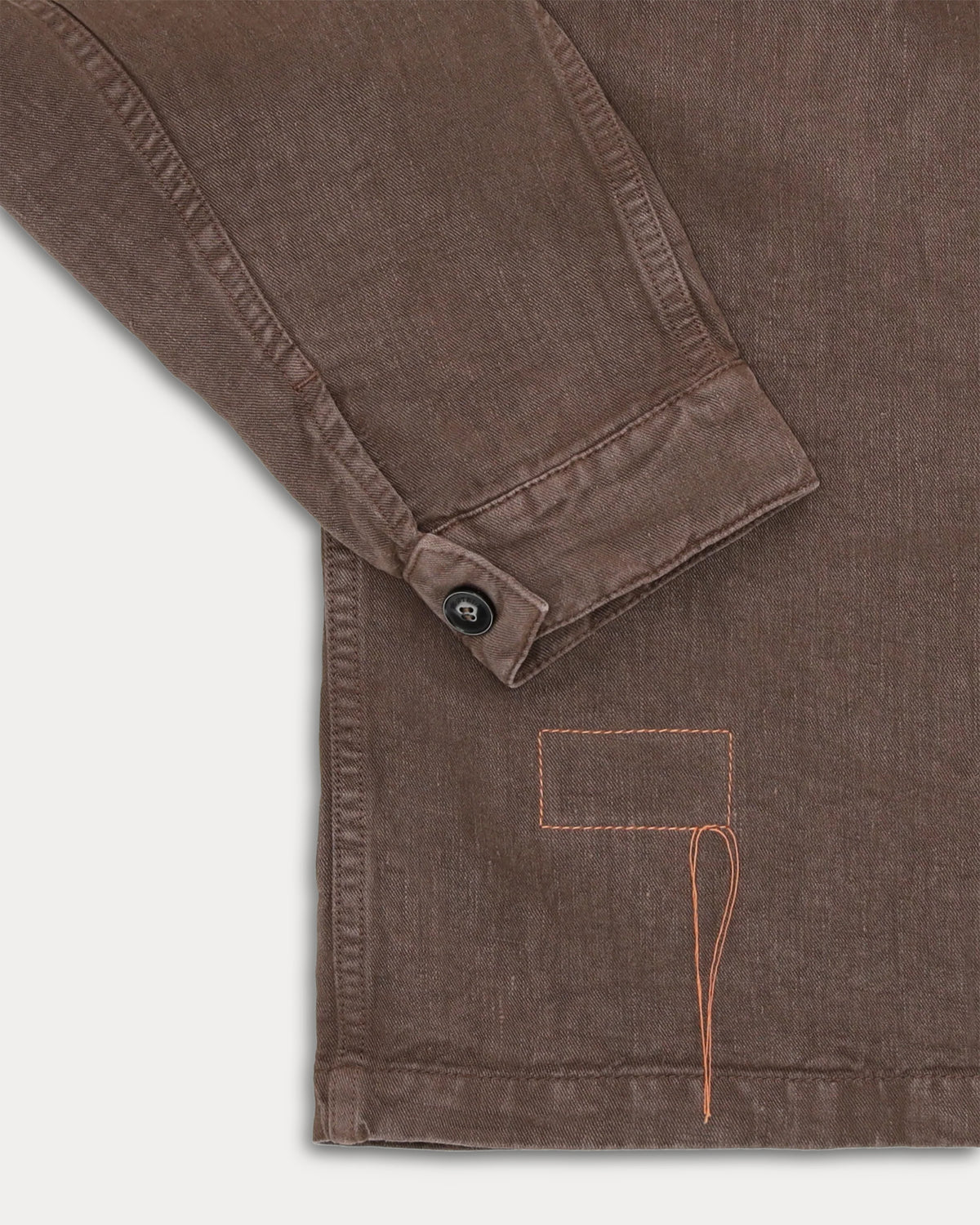 Helvetica Overshirt In Lino