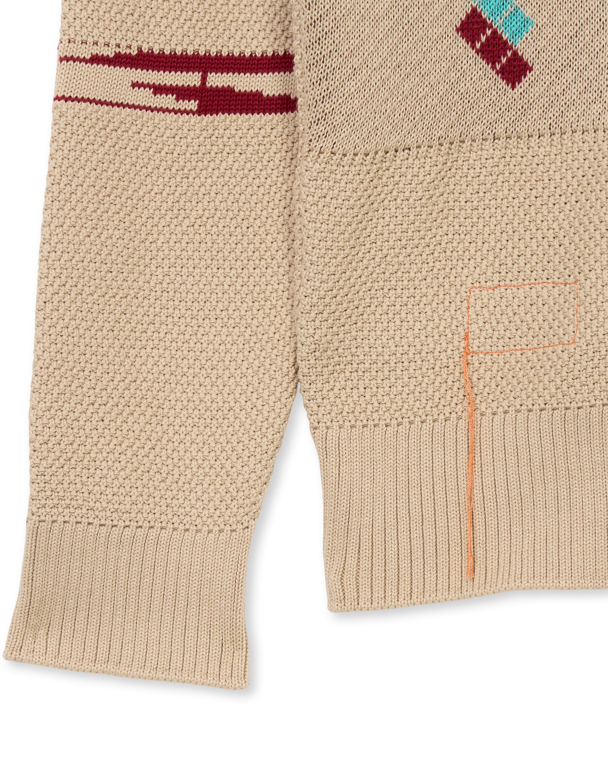 Henryc Cardigan Navajo In Cotone