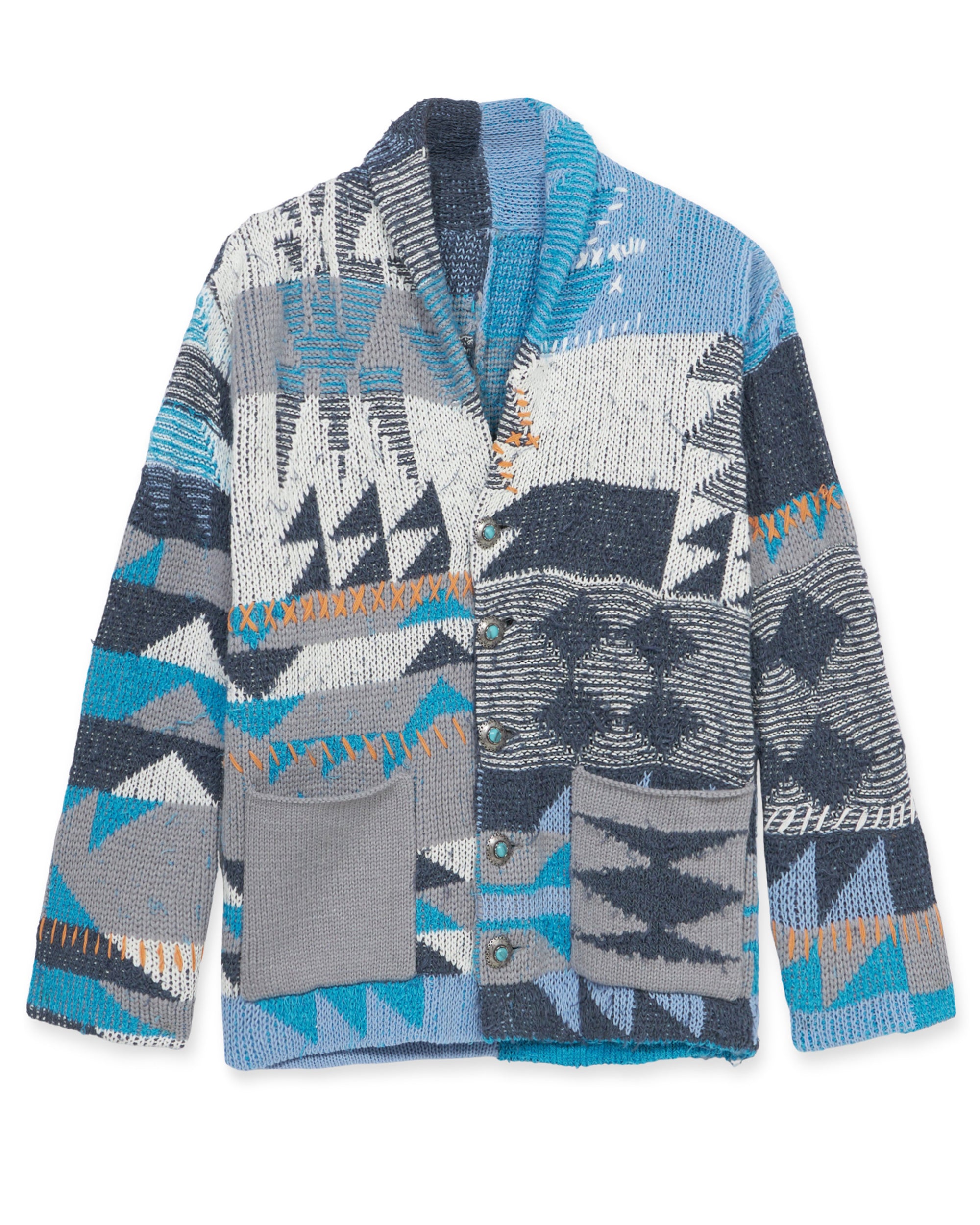 Hoppy Cardigan Navajo In Cotone