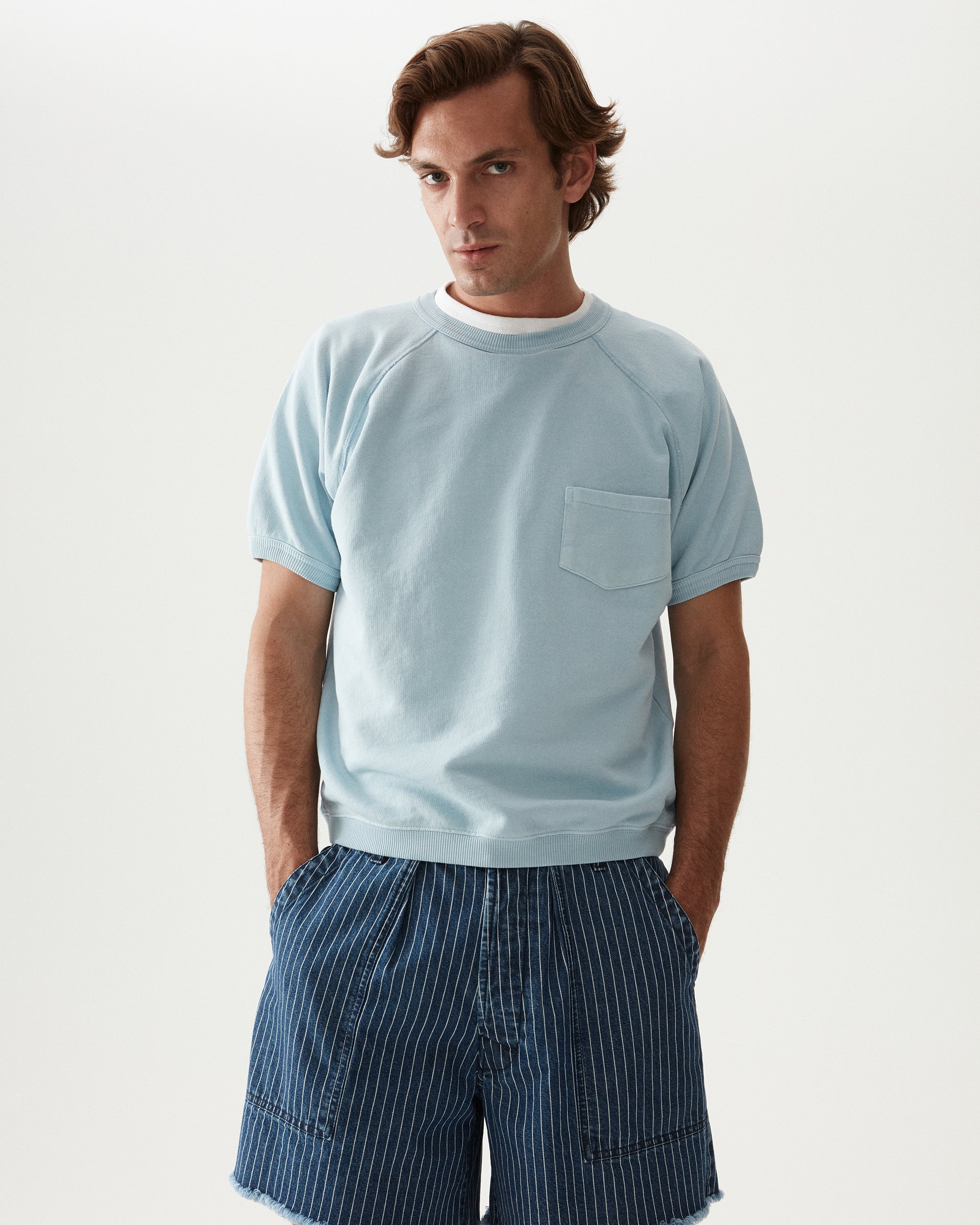 Highway Short Sleeve Brushed Jersey Sweatshirt