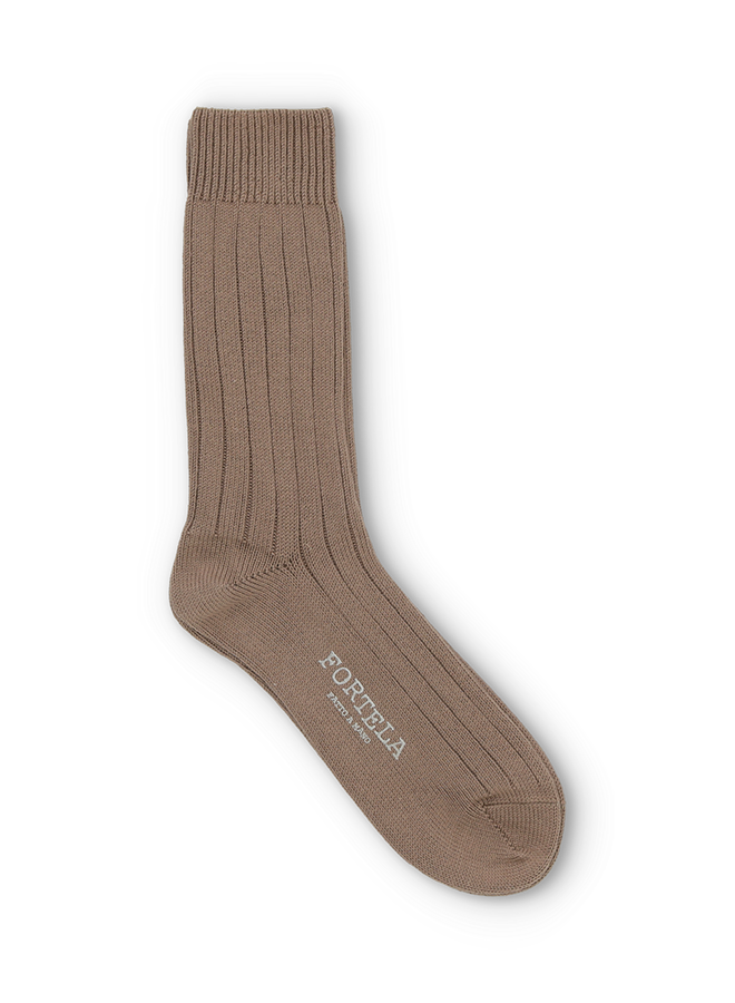 Hill Calzini Costa Larga In Cotone Bio