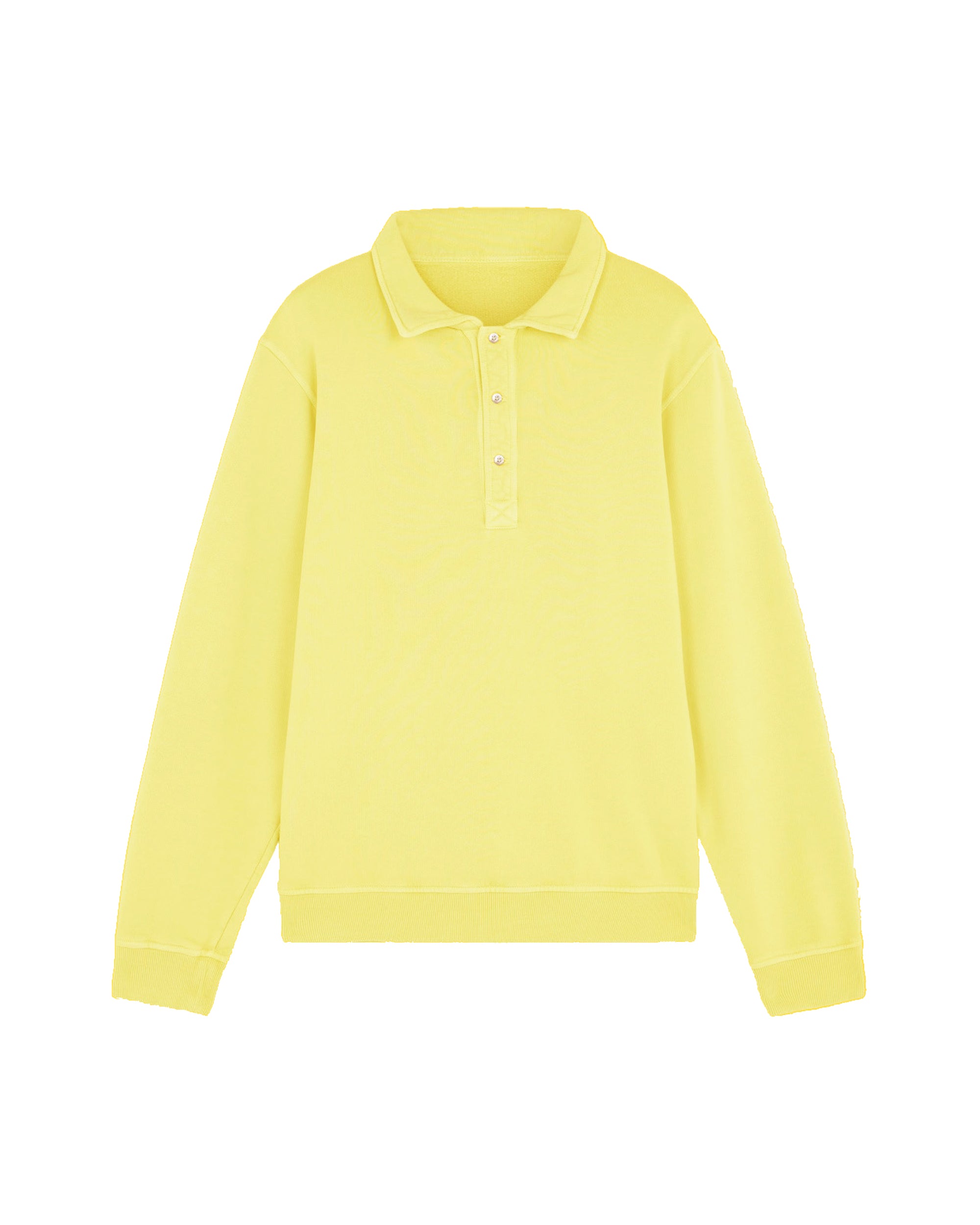 Hunting Polo In Jersey Felpato di Cotone