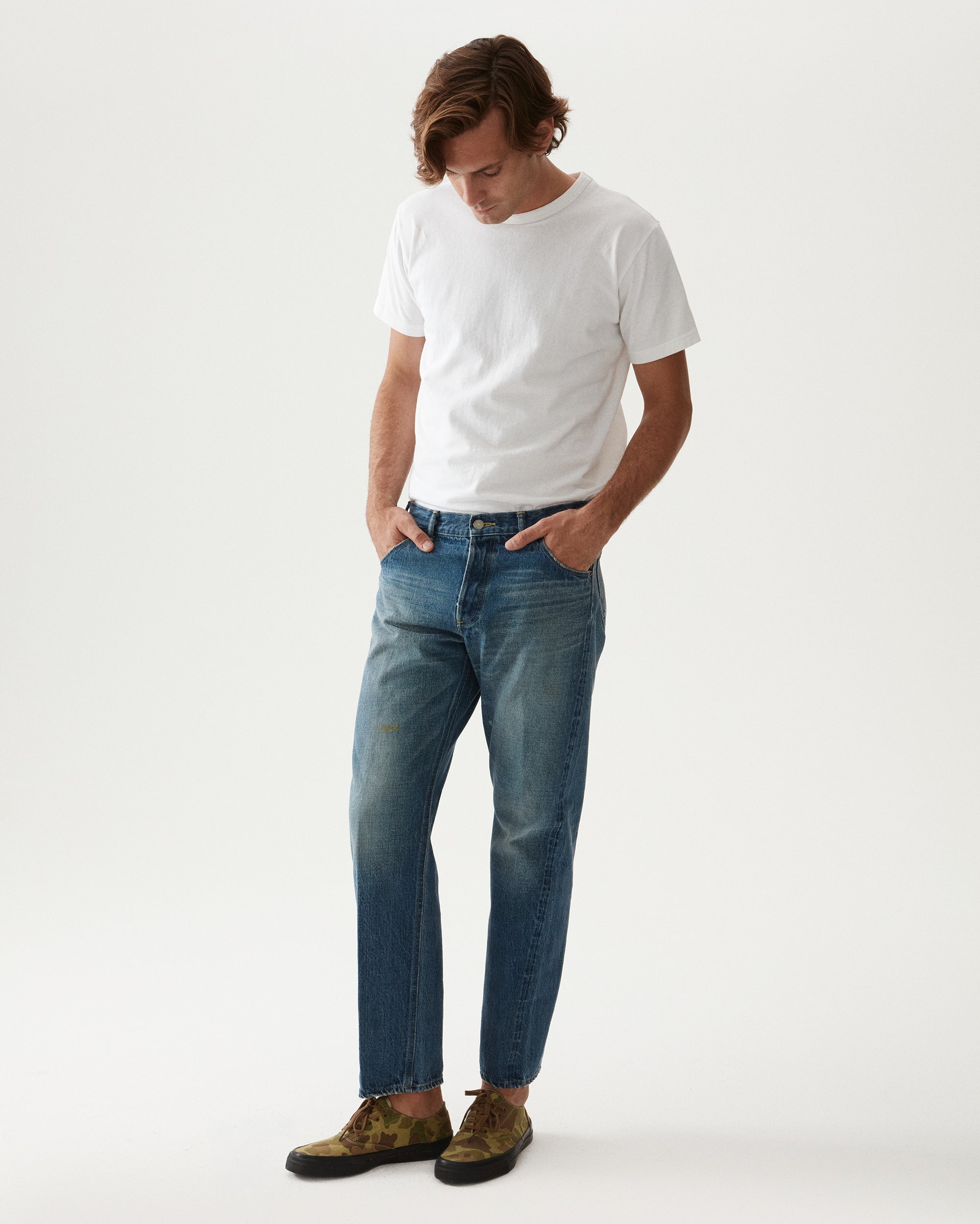 Ibara Japan Selvedge Denim 5 Pocket Regular Fit Custom Wash - L33''