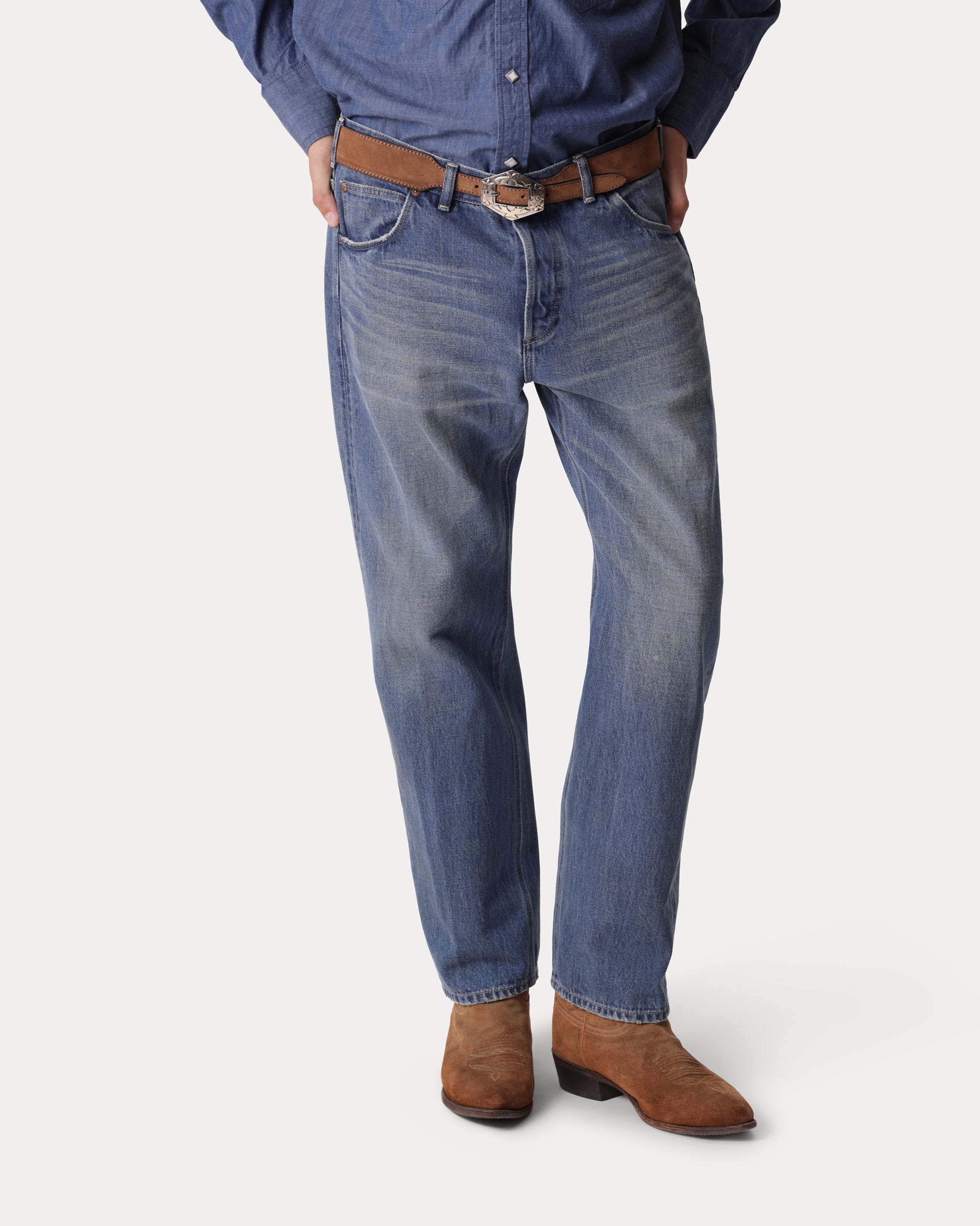Ibara Japan Selvedge Denim 5 Pocket Regular Fit Custom Wash - L29''