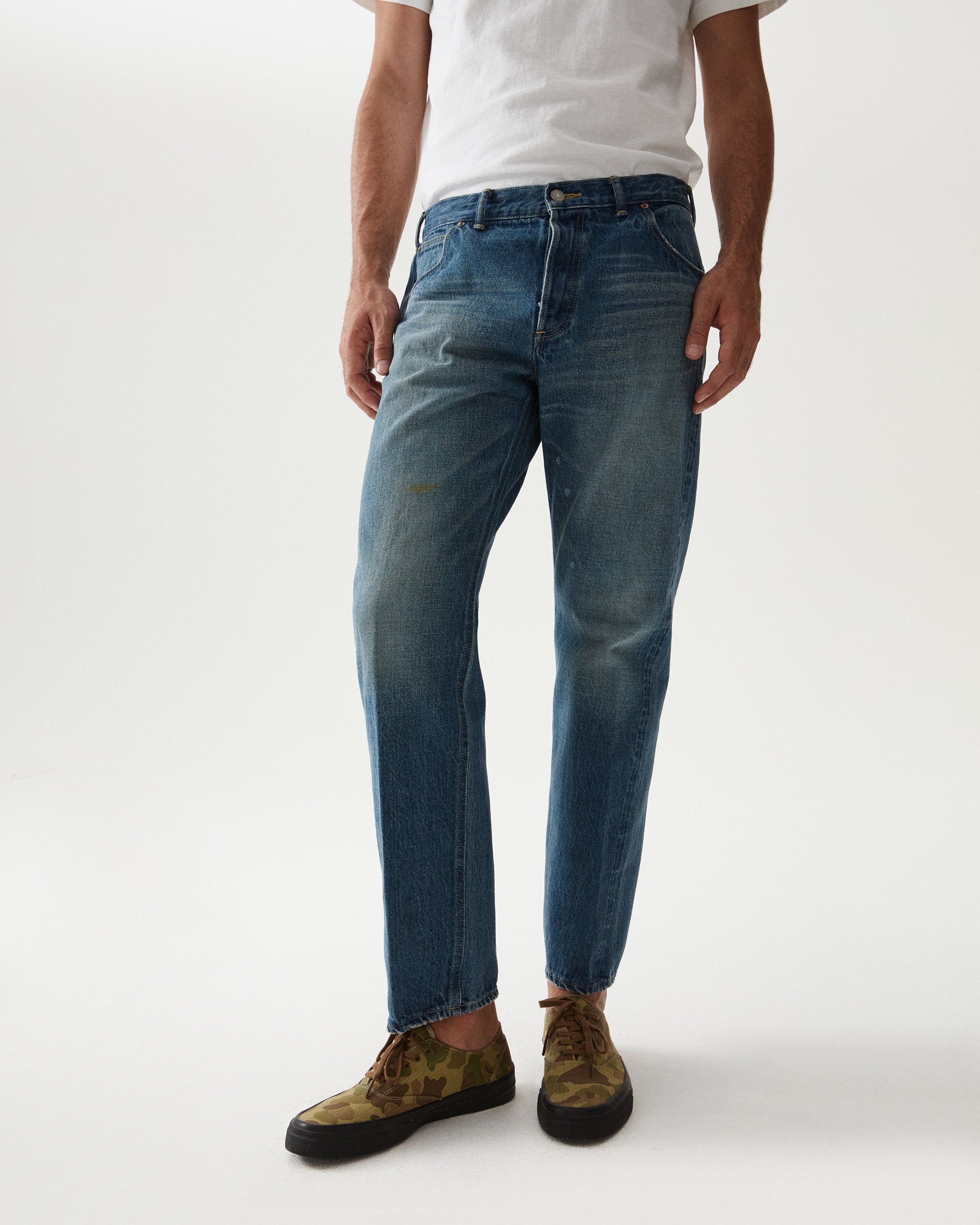 Ibara Japan Selvedge Denim 5 Pocket Regular Fit Custom Wash - L33''