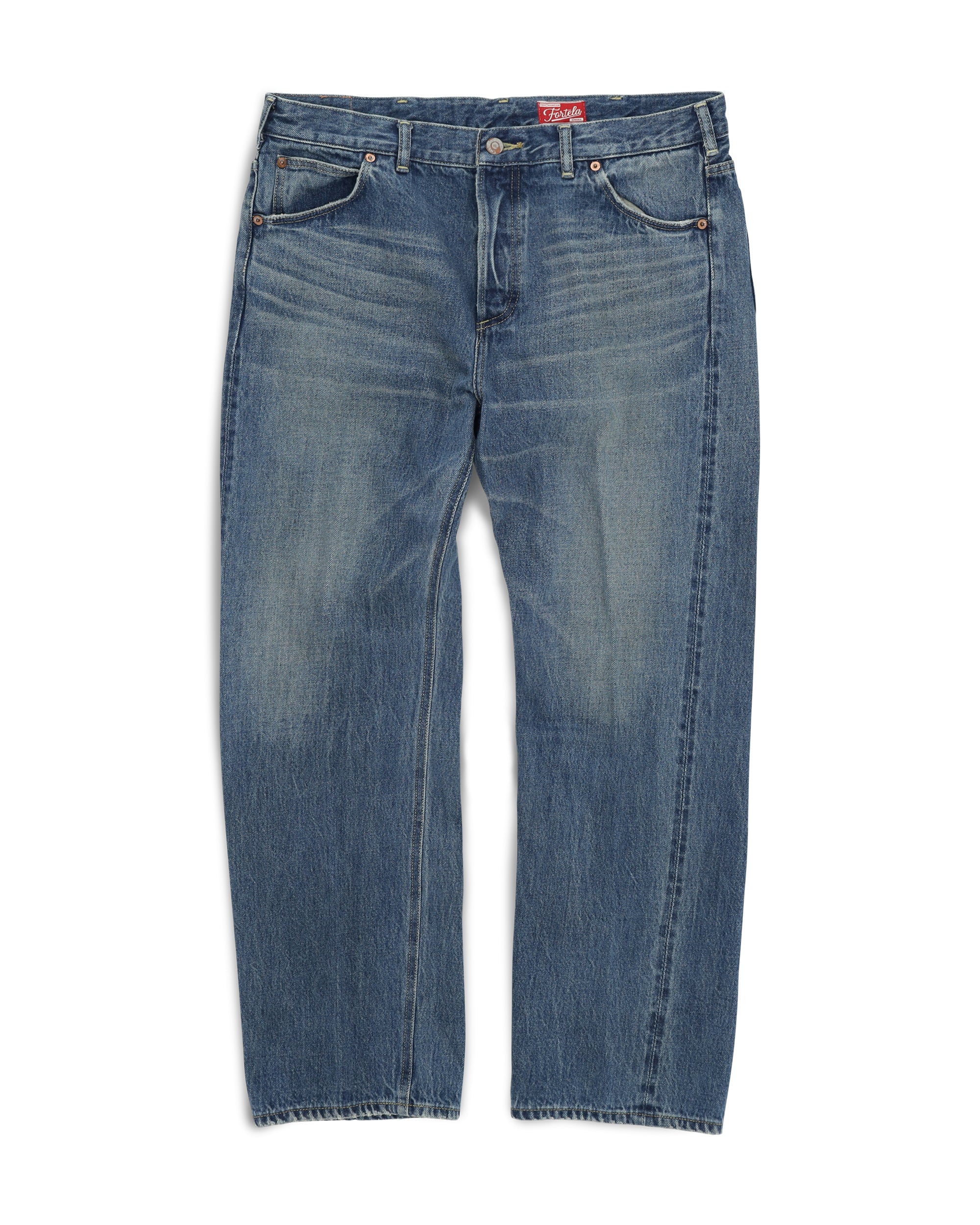 Ibara Japan Denim Selvedge 5-pocket Regular Fit Custom Wash