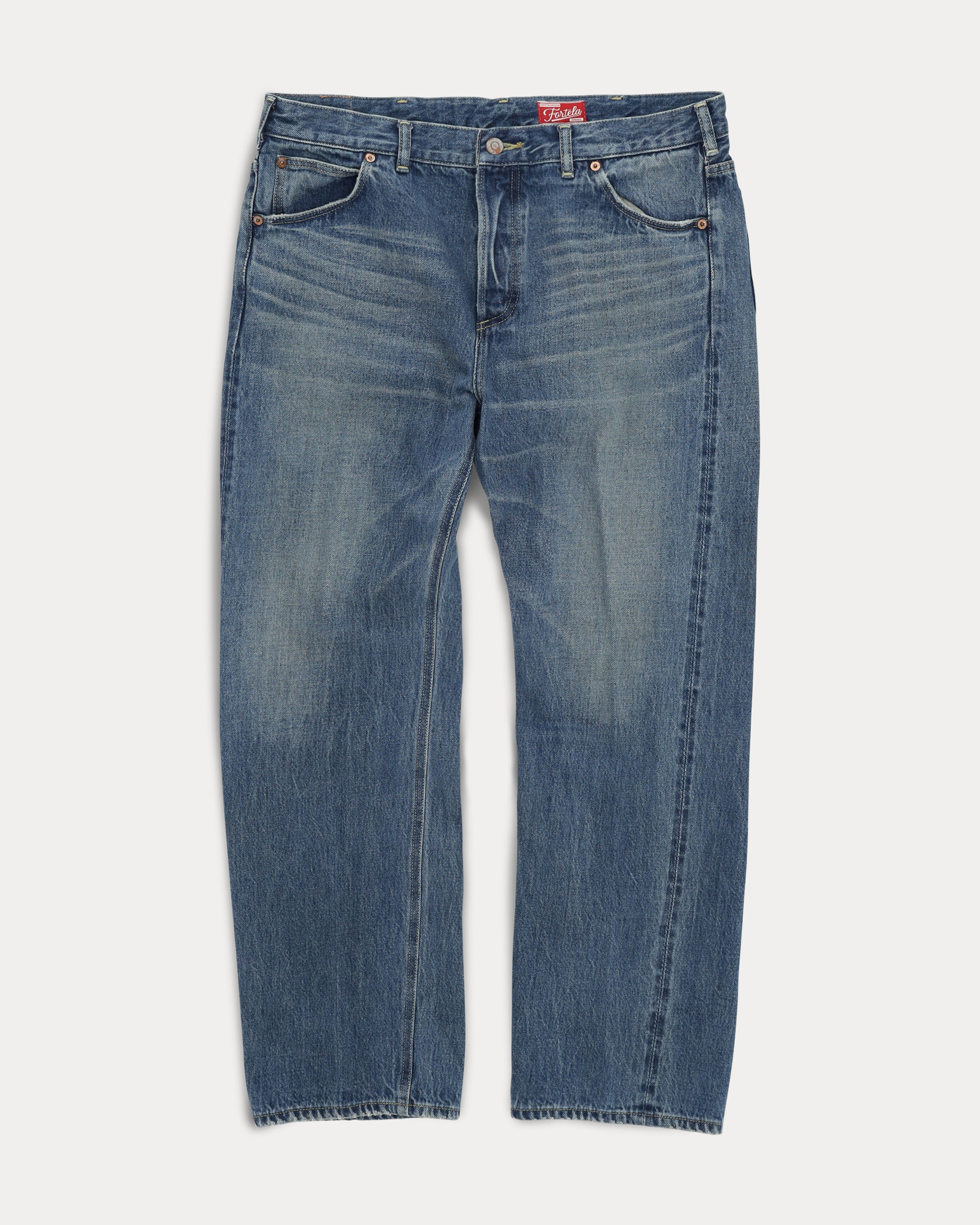 Ibara Japan Selvedge Denim 5 Pocket Regular Fit Custom Wash - L33''