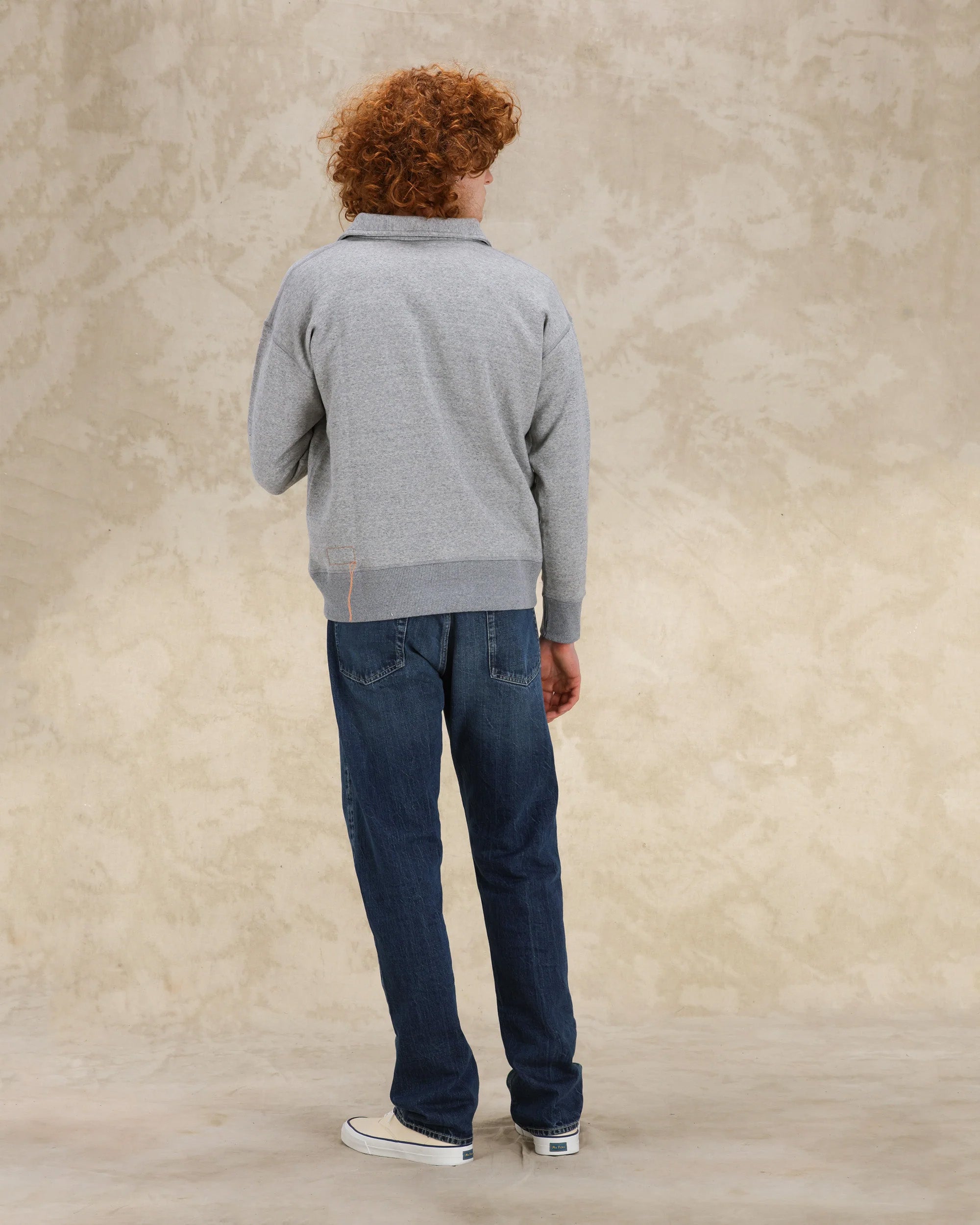 Idaho Felpa In Cotone Zip 3/4