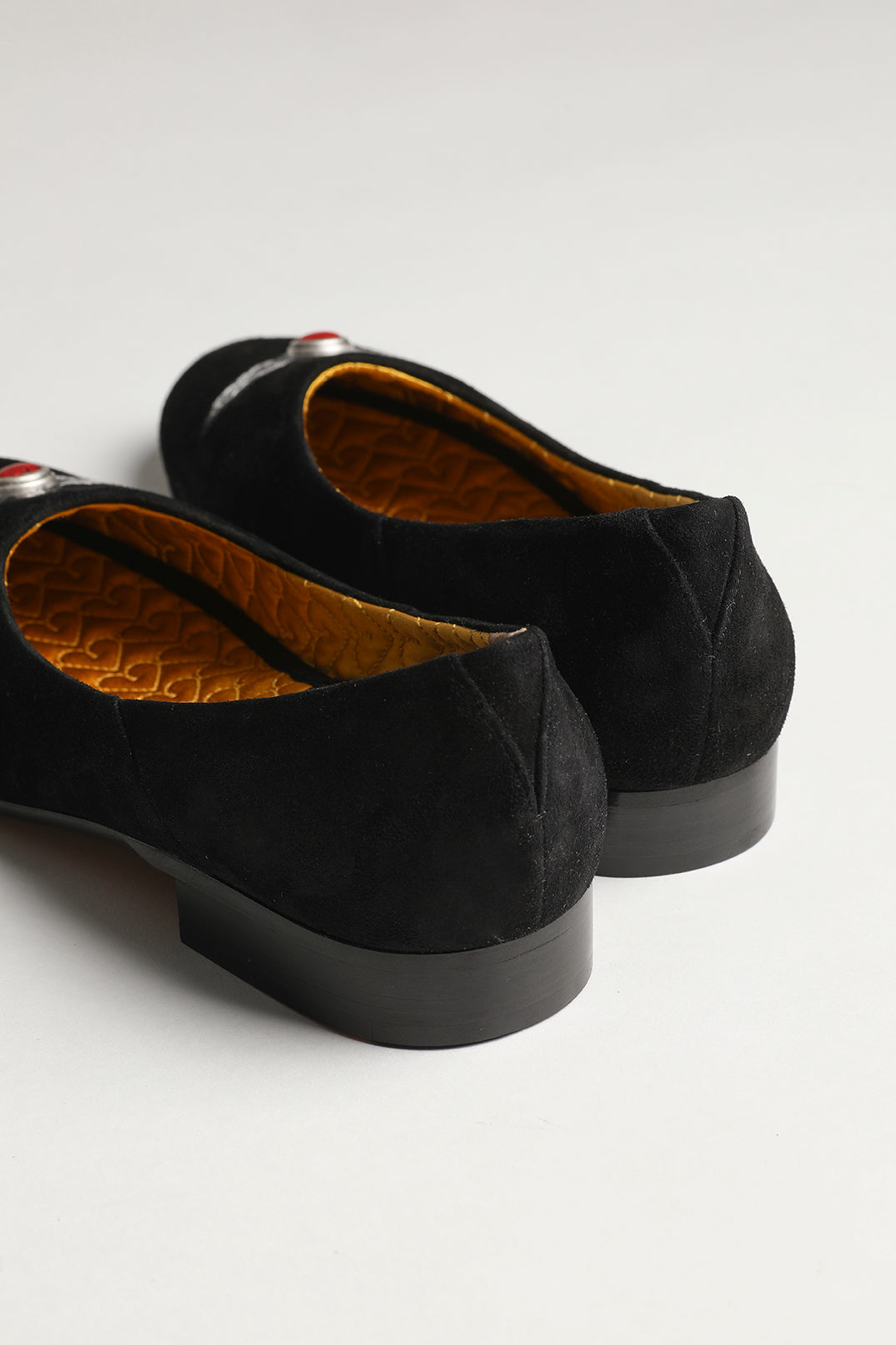 Smokedbone "Beverly Red Thunderbird" Ciabatta in Pelle Scamosciata