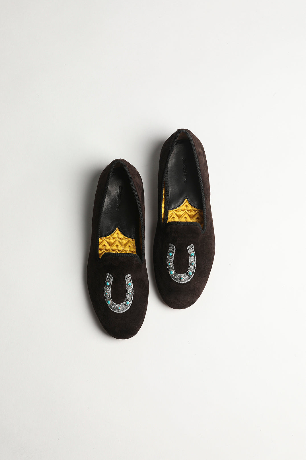 Smokedbone "Broadway Horse" Ciabatta in Pelle Scamosciata