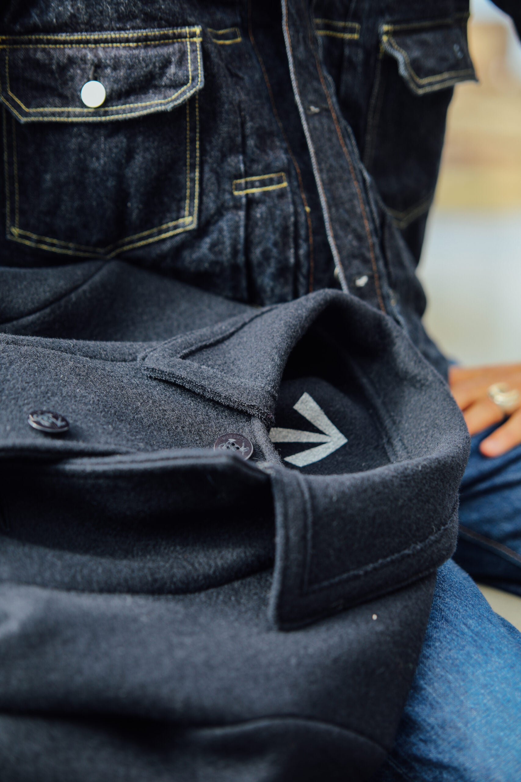 Donkeyjacket Giacca Donkey in Lana Vergine