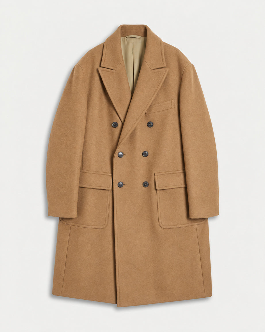 Serwilliam Cappotto Doppio Petto in Lana