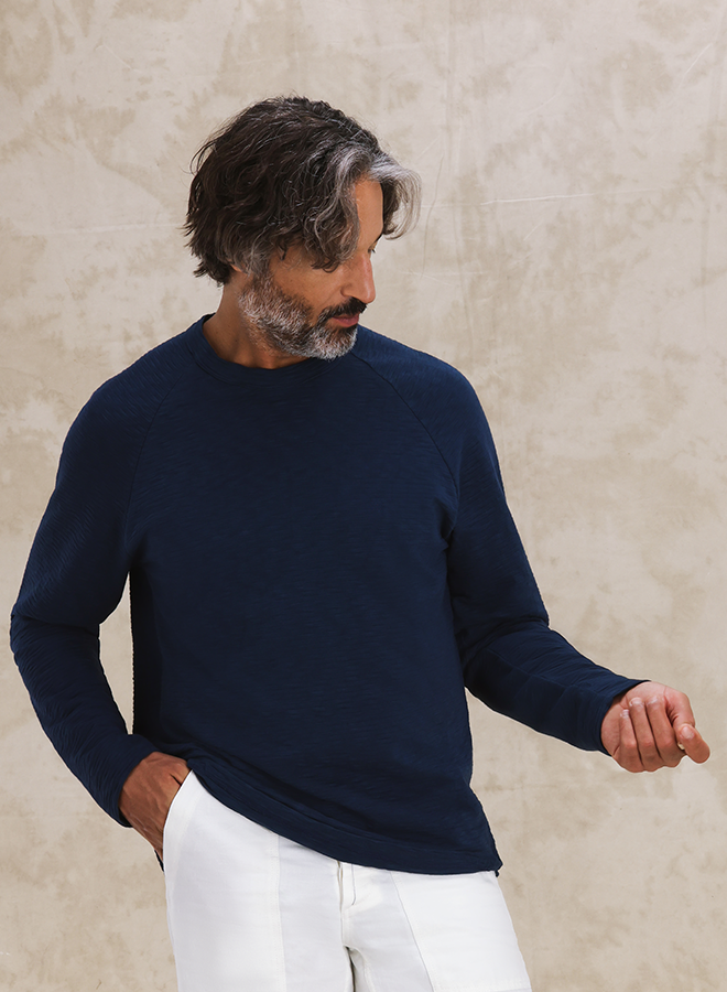 Indiana T-Shirt In Cotone Manica Lunga