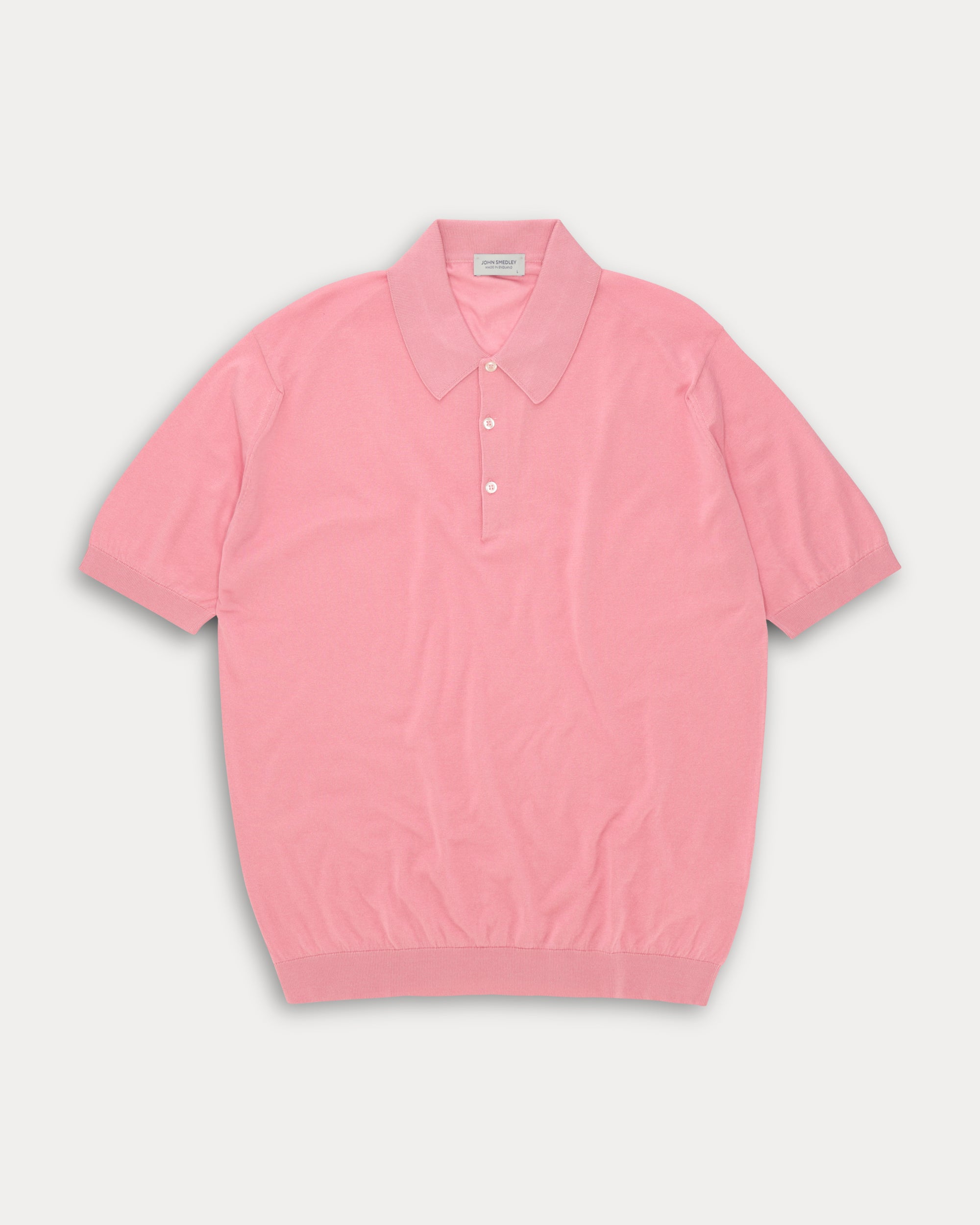 Isis Short-Sleeved Knitted Polo Shirt