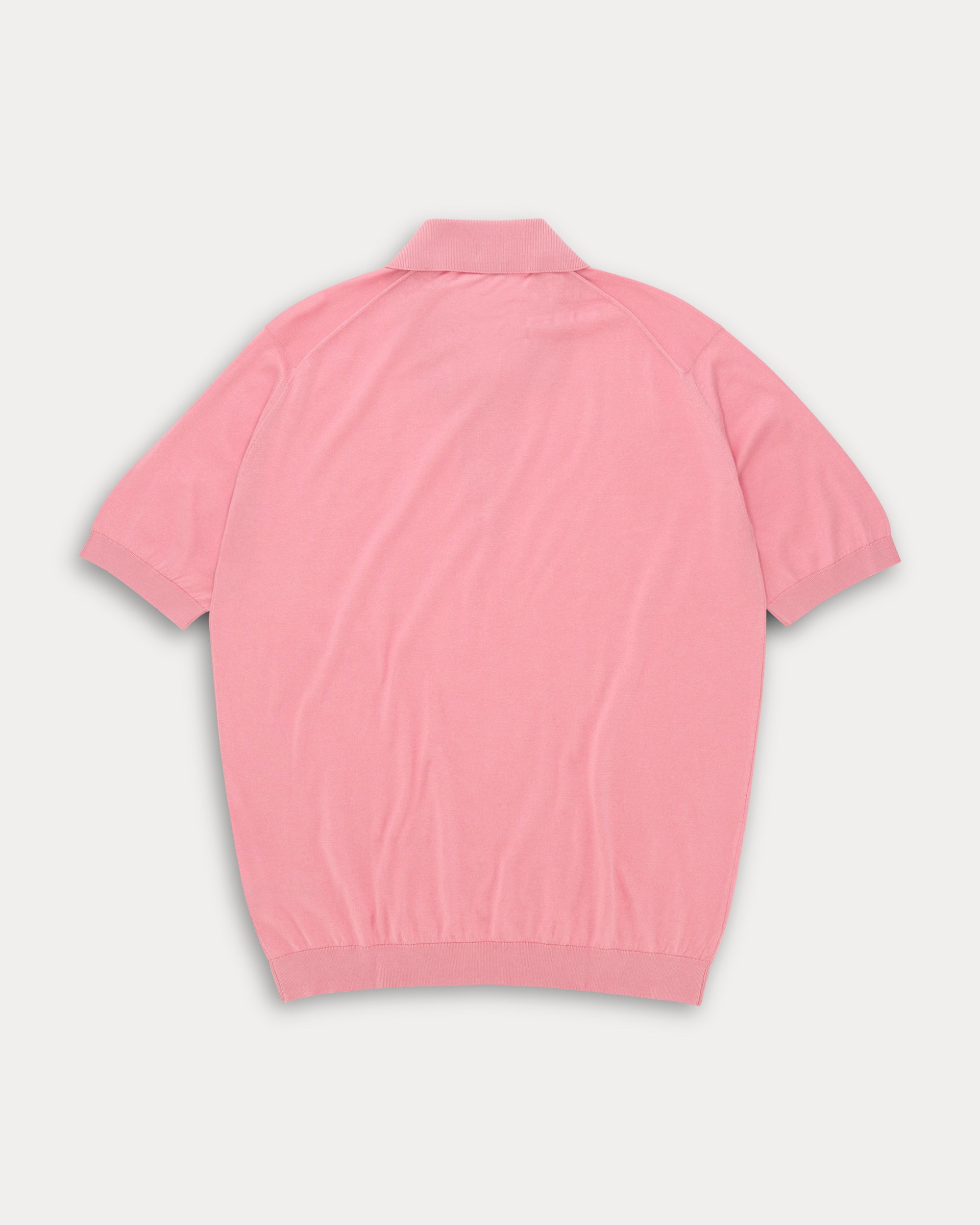 Isis Short-Sleeved Knitted Polo Shirt