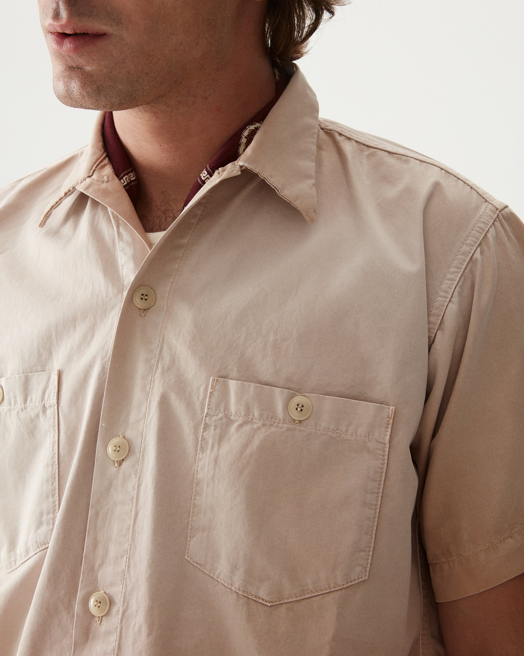 Jackson Short Sleeve Cotton Shirt