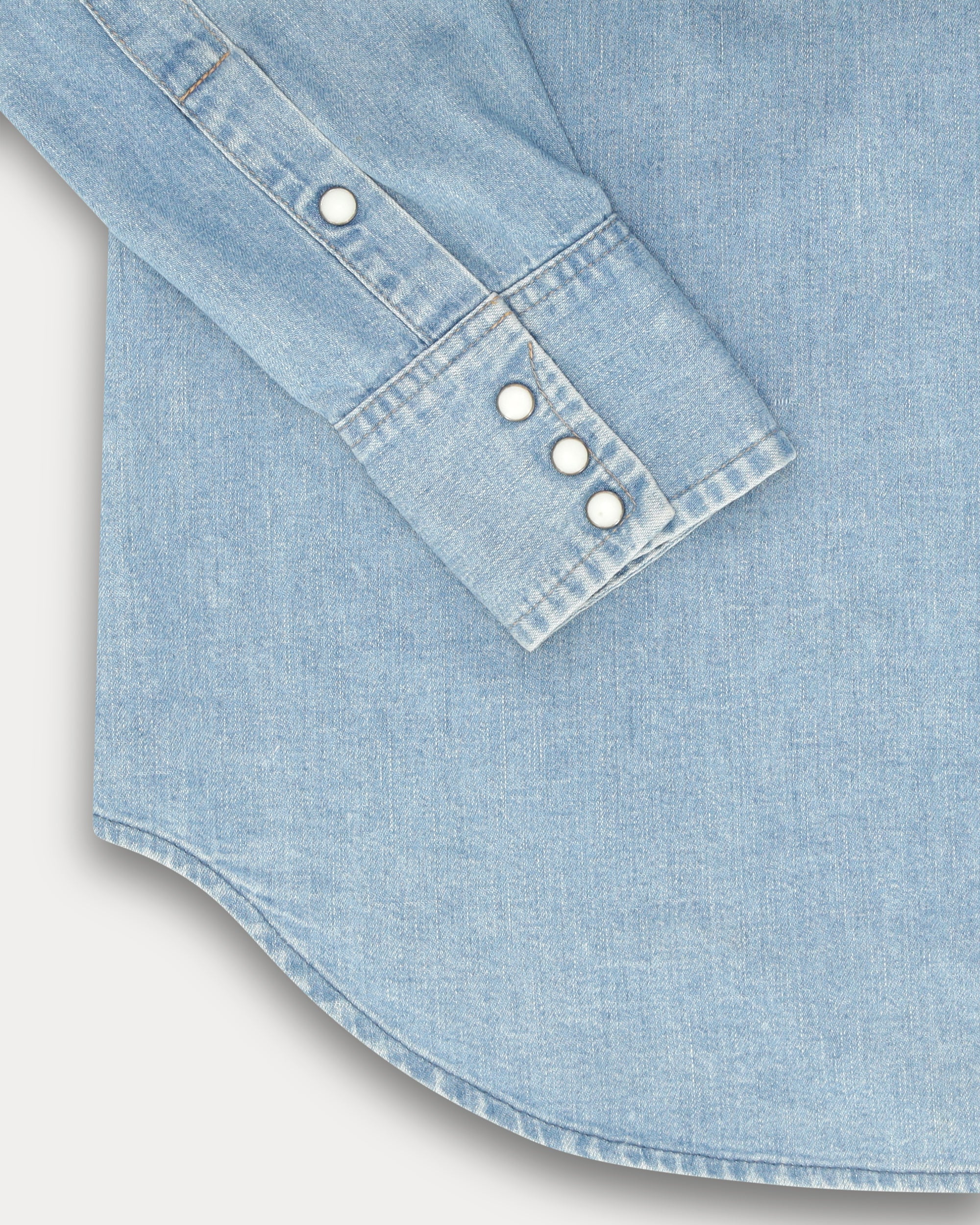 Jenny Camicia In Denim Stone Wash