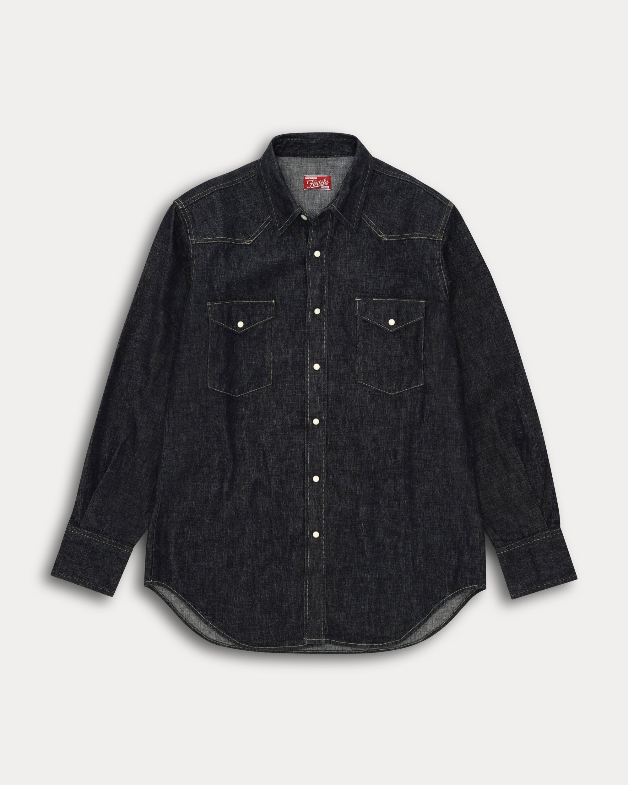 Jennyblu Denim Shirt Indigo Rinse