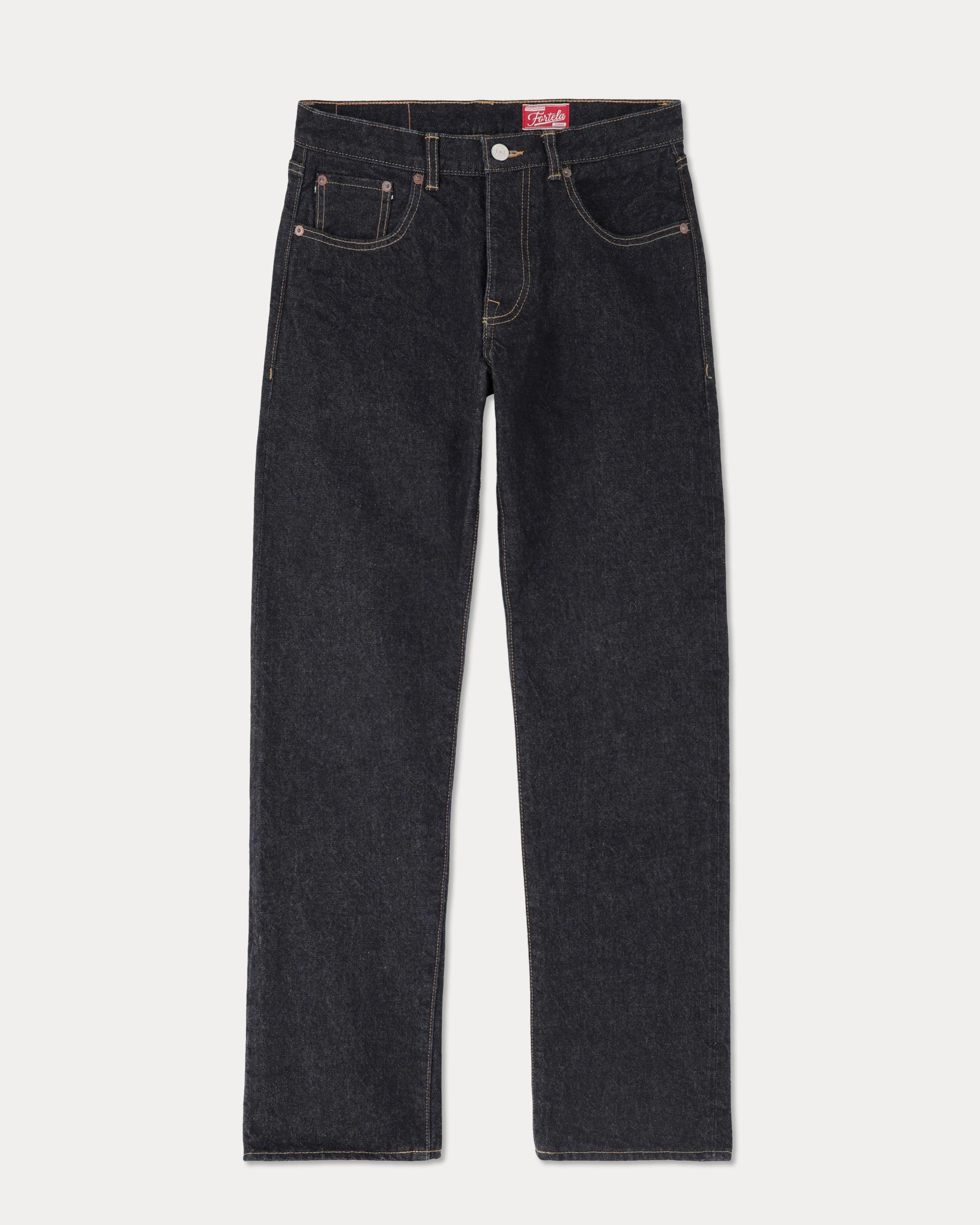 JohnJap Japan Denim Cimosato 5 Tasche Regular Fit Indigo Rinse - L29''