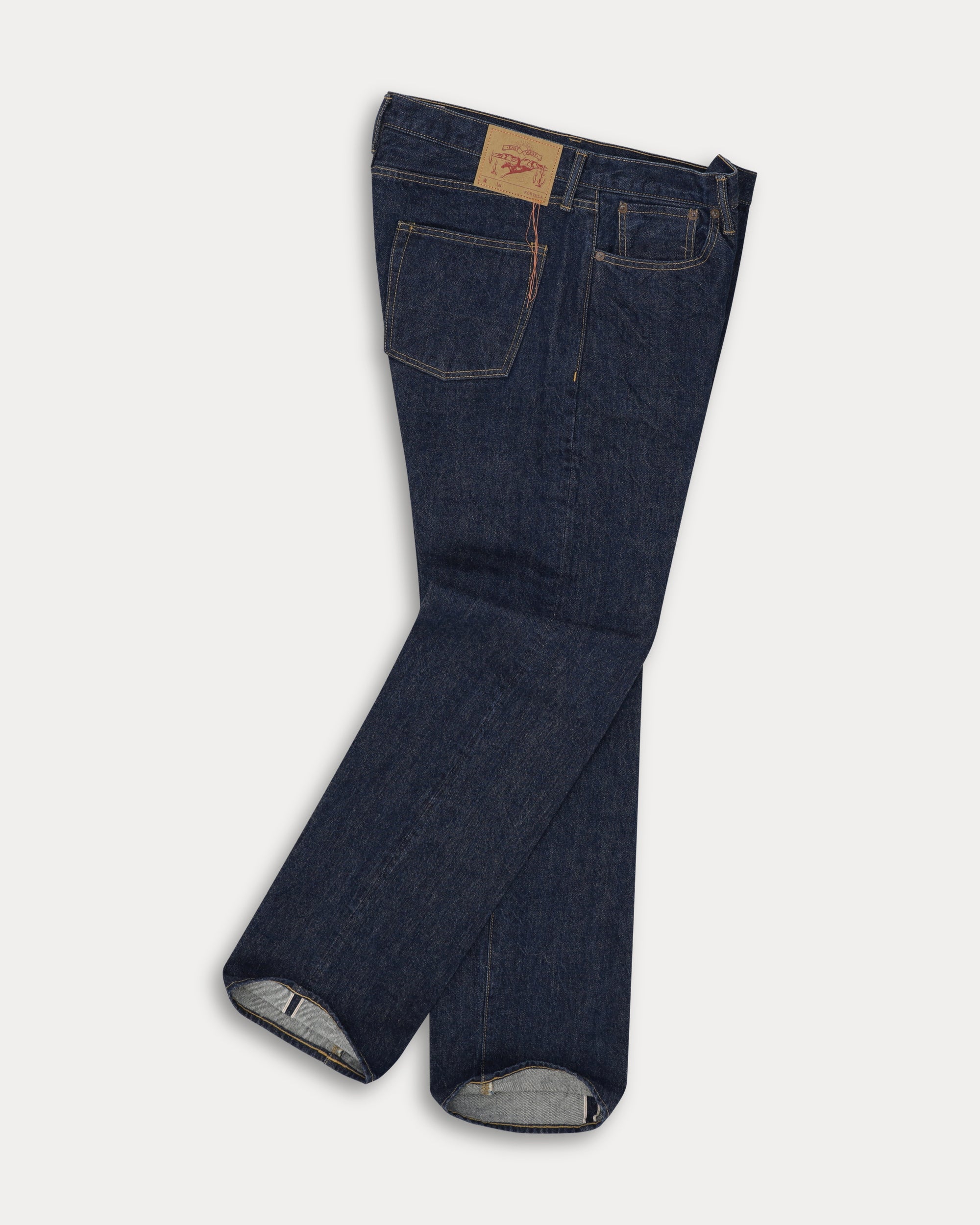 JohnJap Japan Denim Cimosato 5 Tasche Regular Fit Indigo Rinse - L29''