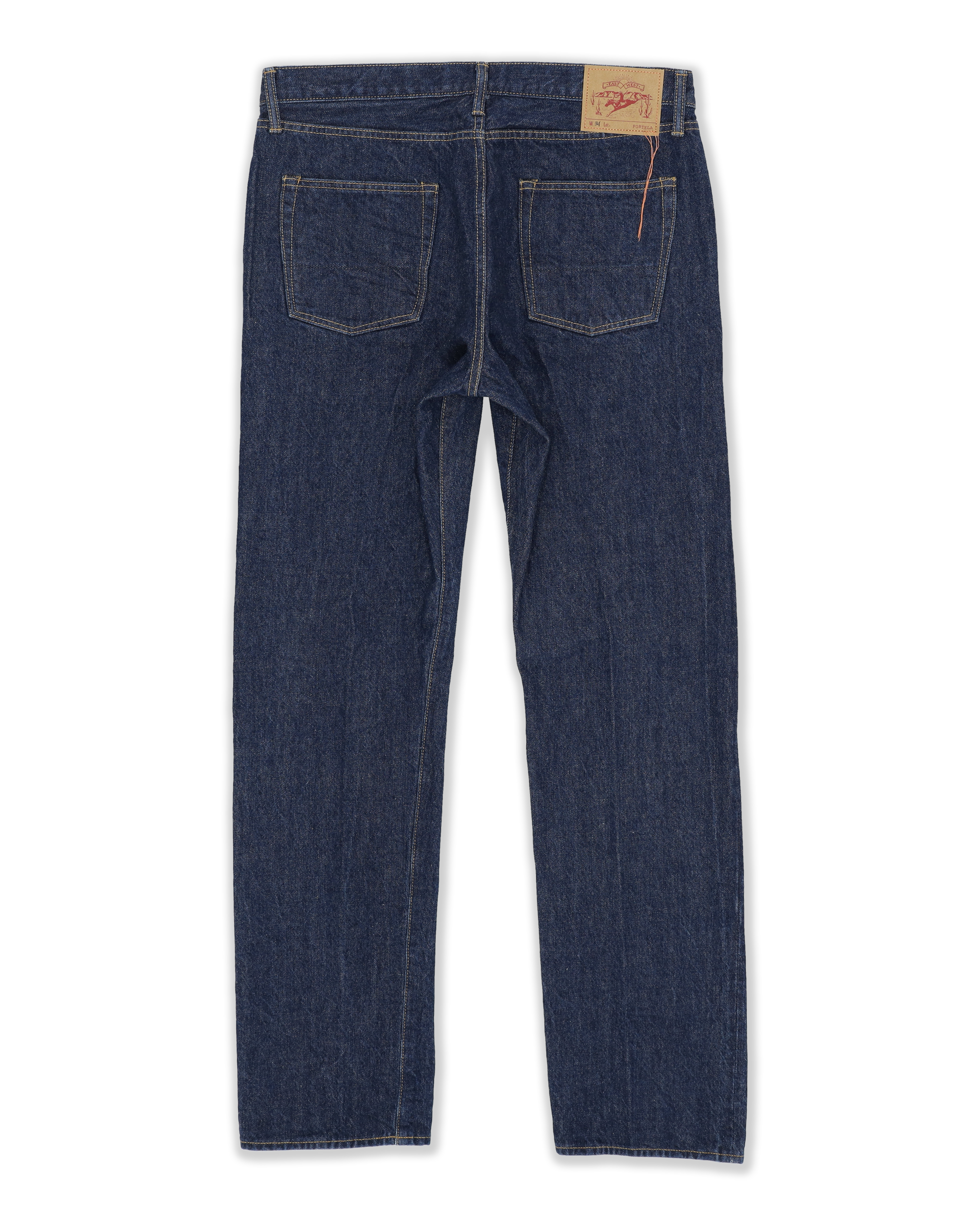 JohnJap Japan Denim Cimosato 5 Tasche Regular Fit Indigo Rinse