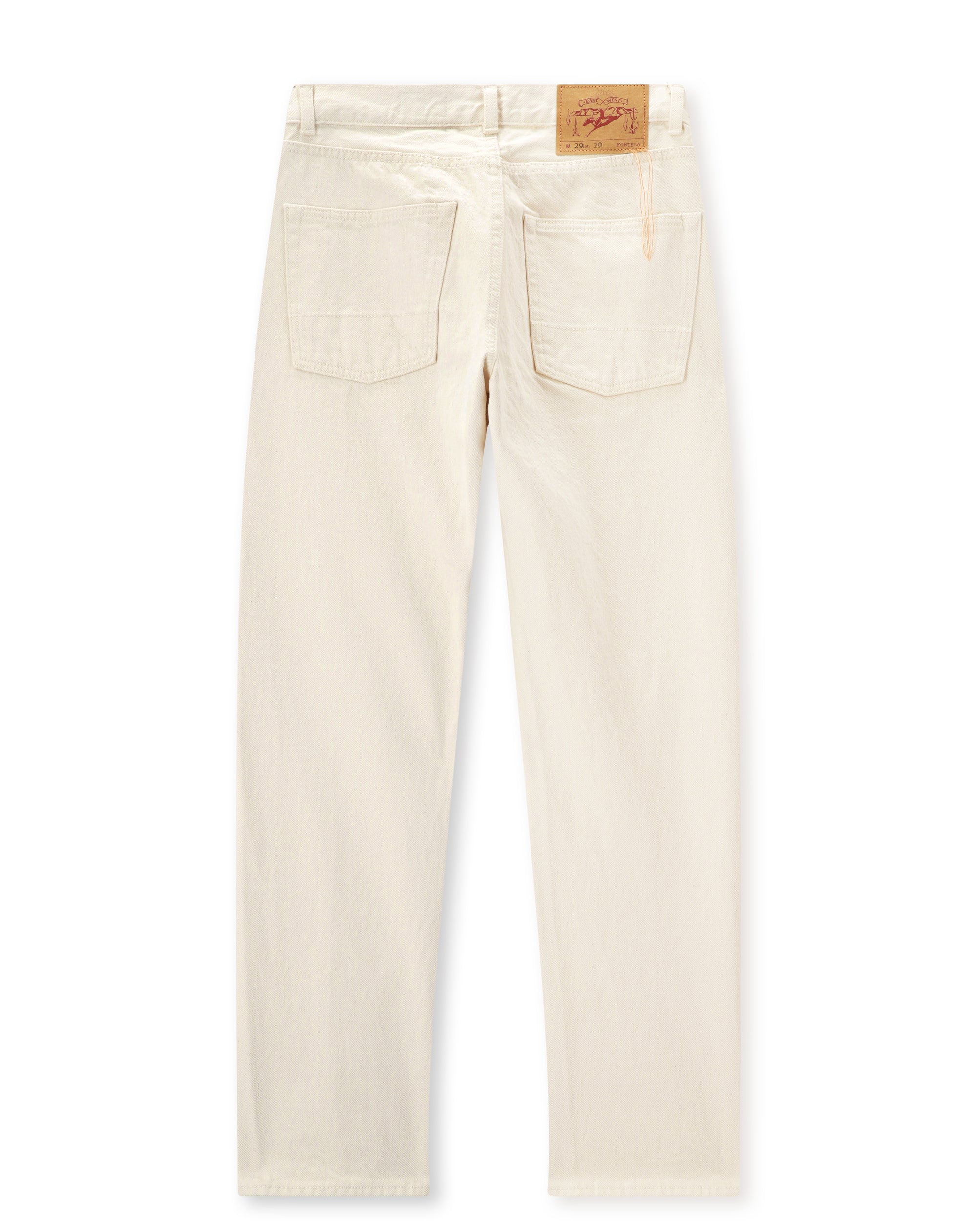 JohnJap Japan Denim Cimosato 5 Tasche Regular Fit Ecrù - L29''