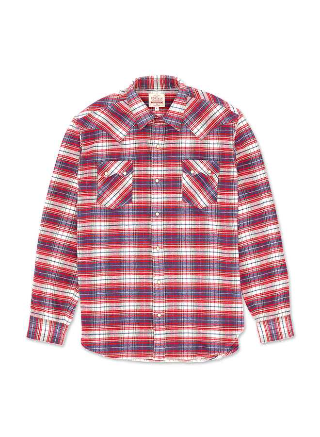 Josh Camicia Texana In Cotone A Quadri