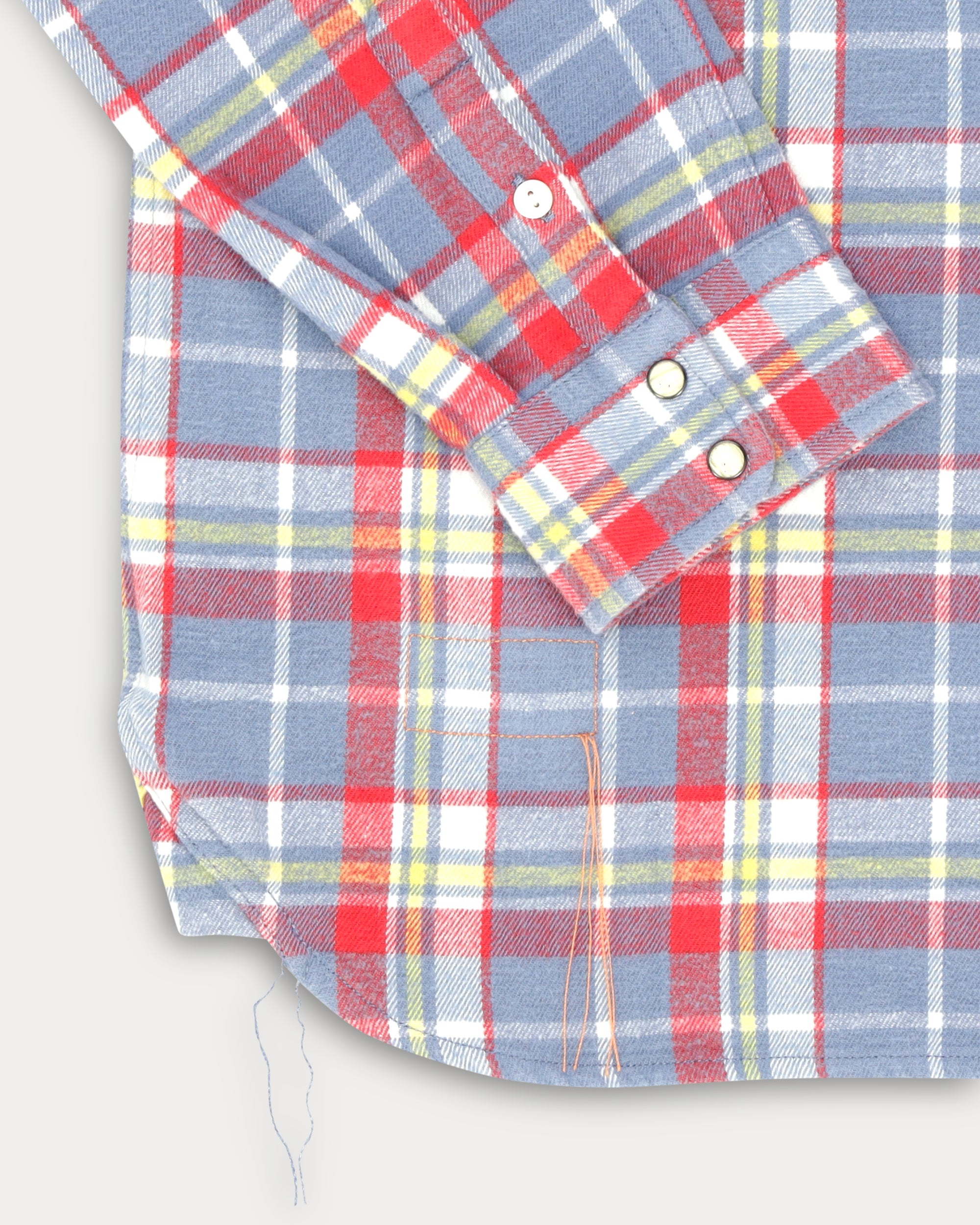 Josh Camicia texana in Cotone a Quadri
