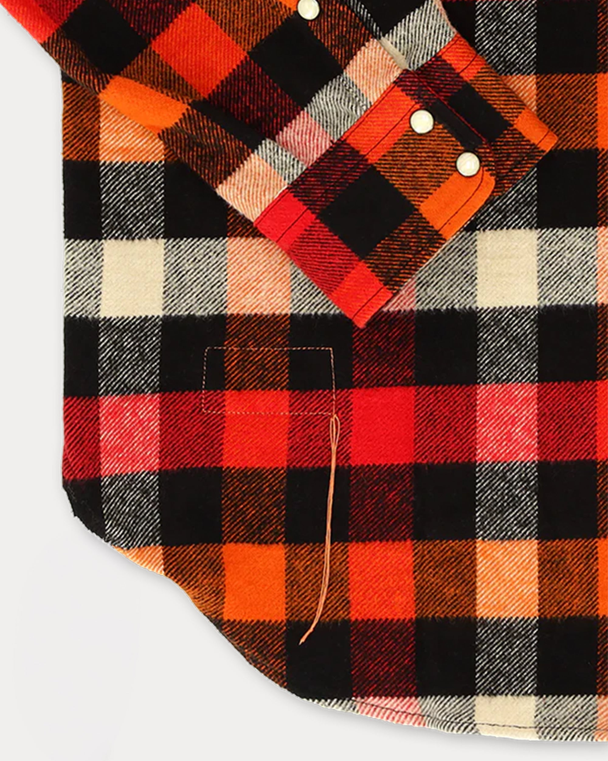 Josh Checkered Cotton Western Shirt