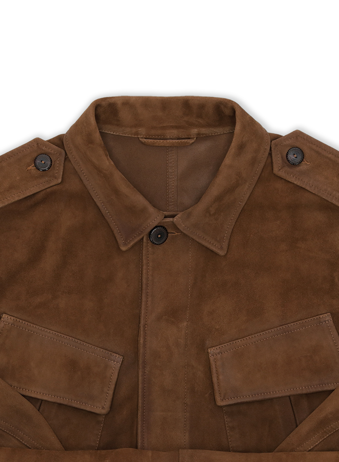 Julian Giacca Jungle In Camoscio