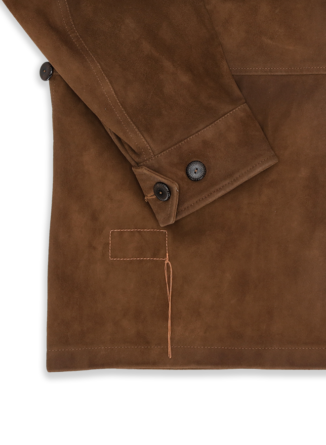 Julian Giacca Jungle In Camoscio