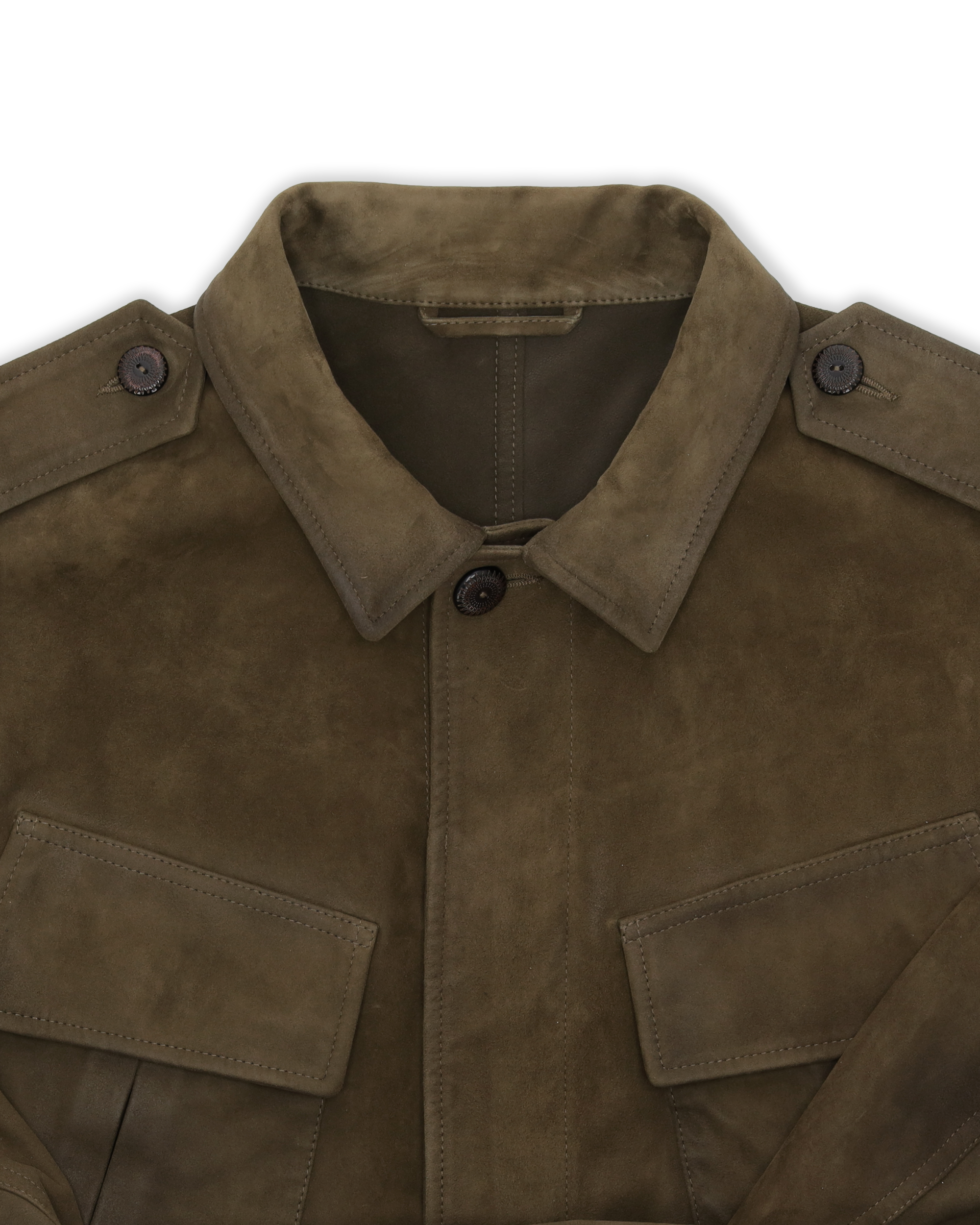 Julian Giacca Jungle In Camoscio