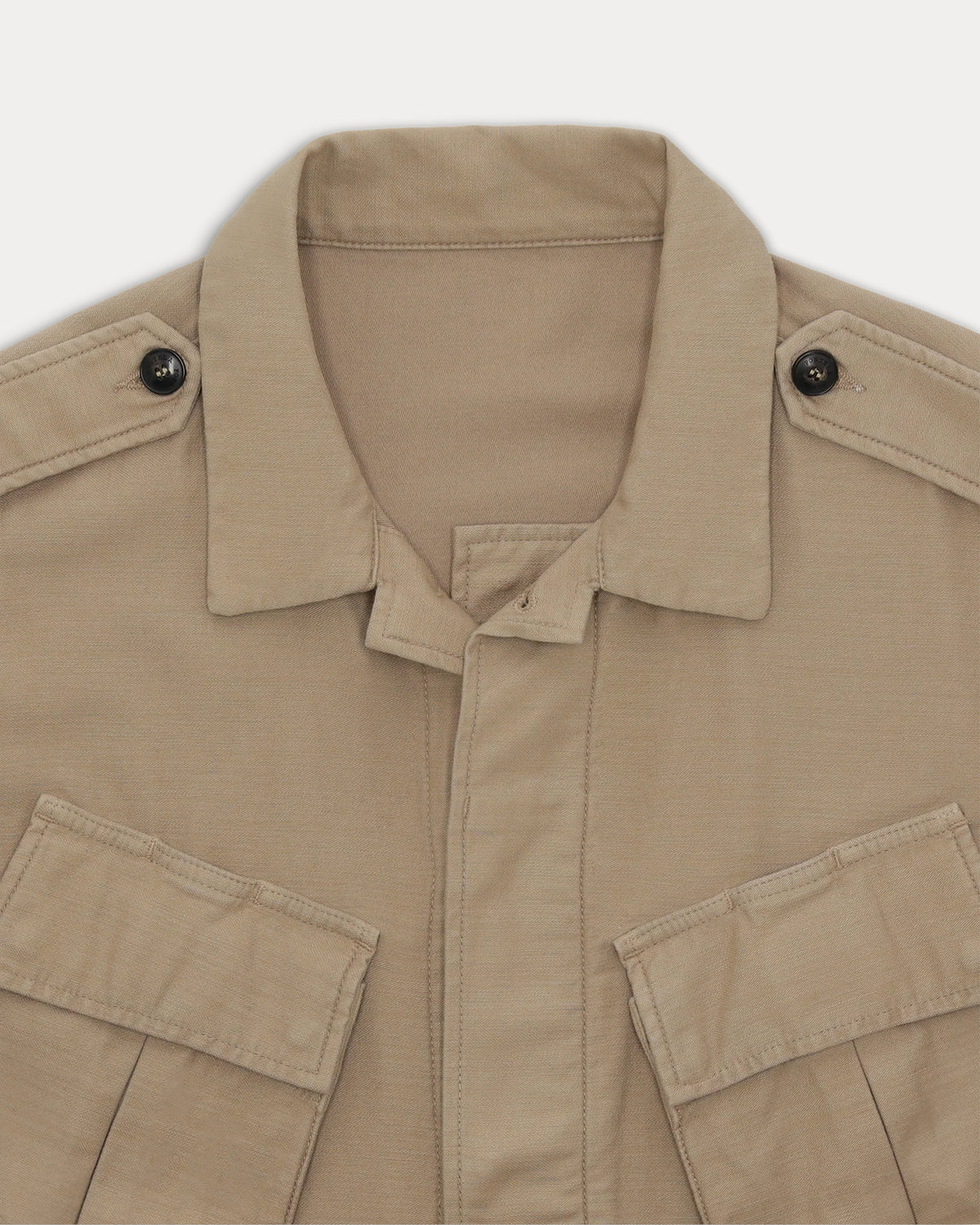Jungle Cotton Jacket With Pockets