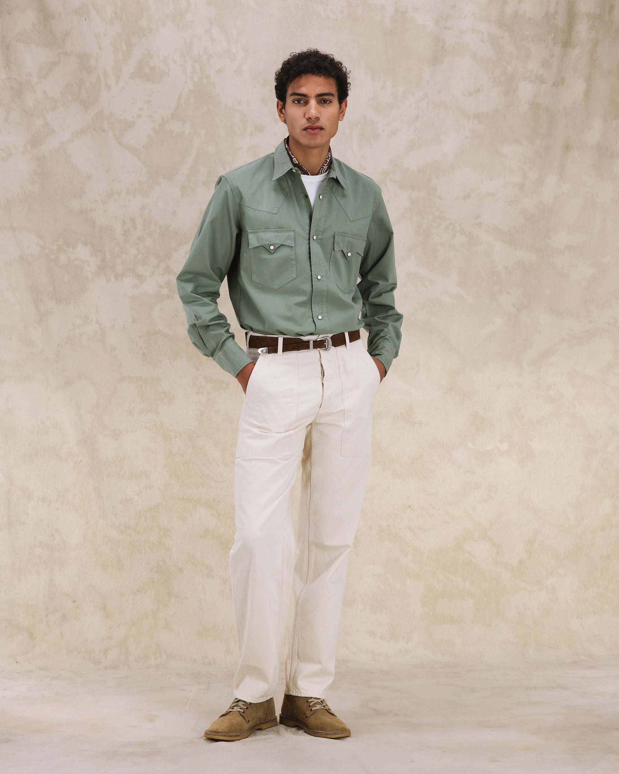 Kayace Camicia Texana In Cotone