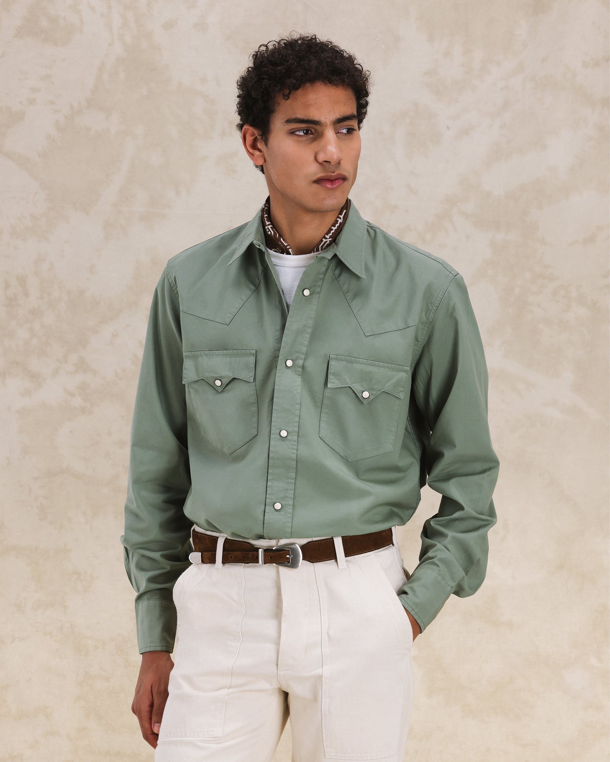 Kayace Camicia Texana In Cotone