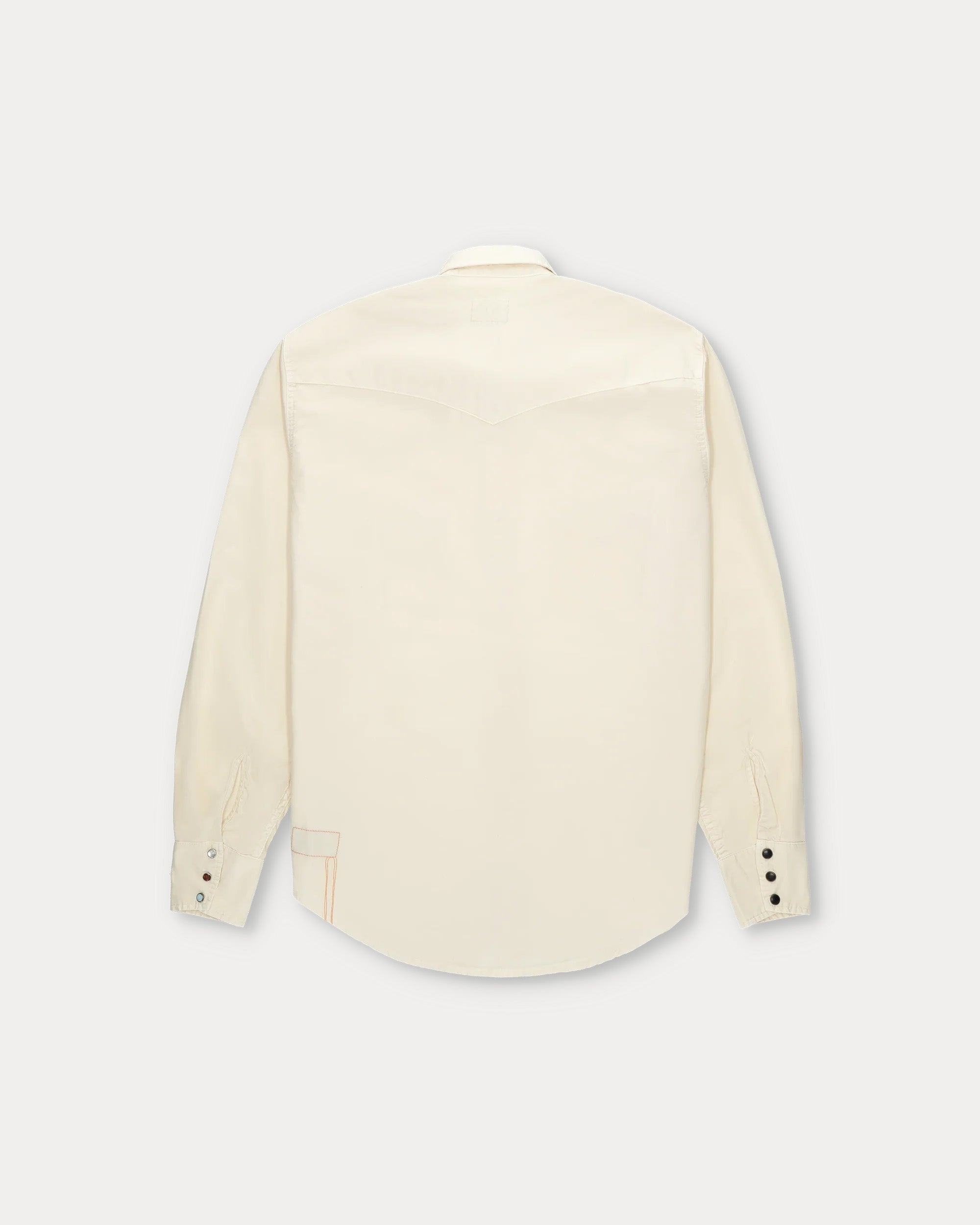 Kayacebb Camicia Texana in Twill di Cotone