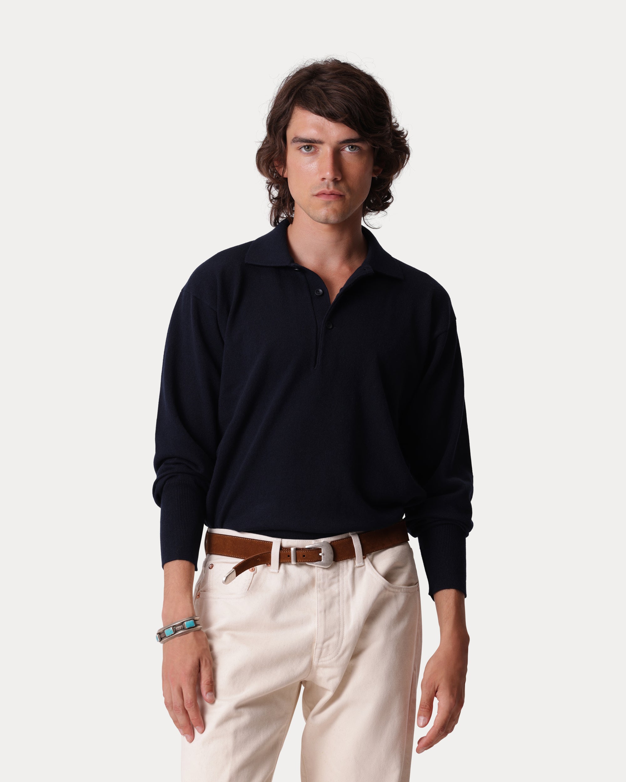 Kenneth Cashmere Polo