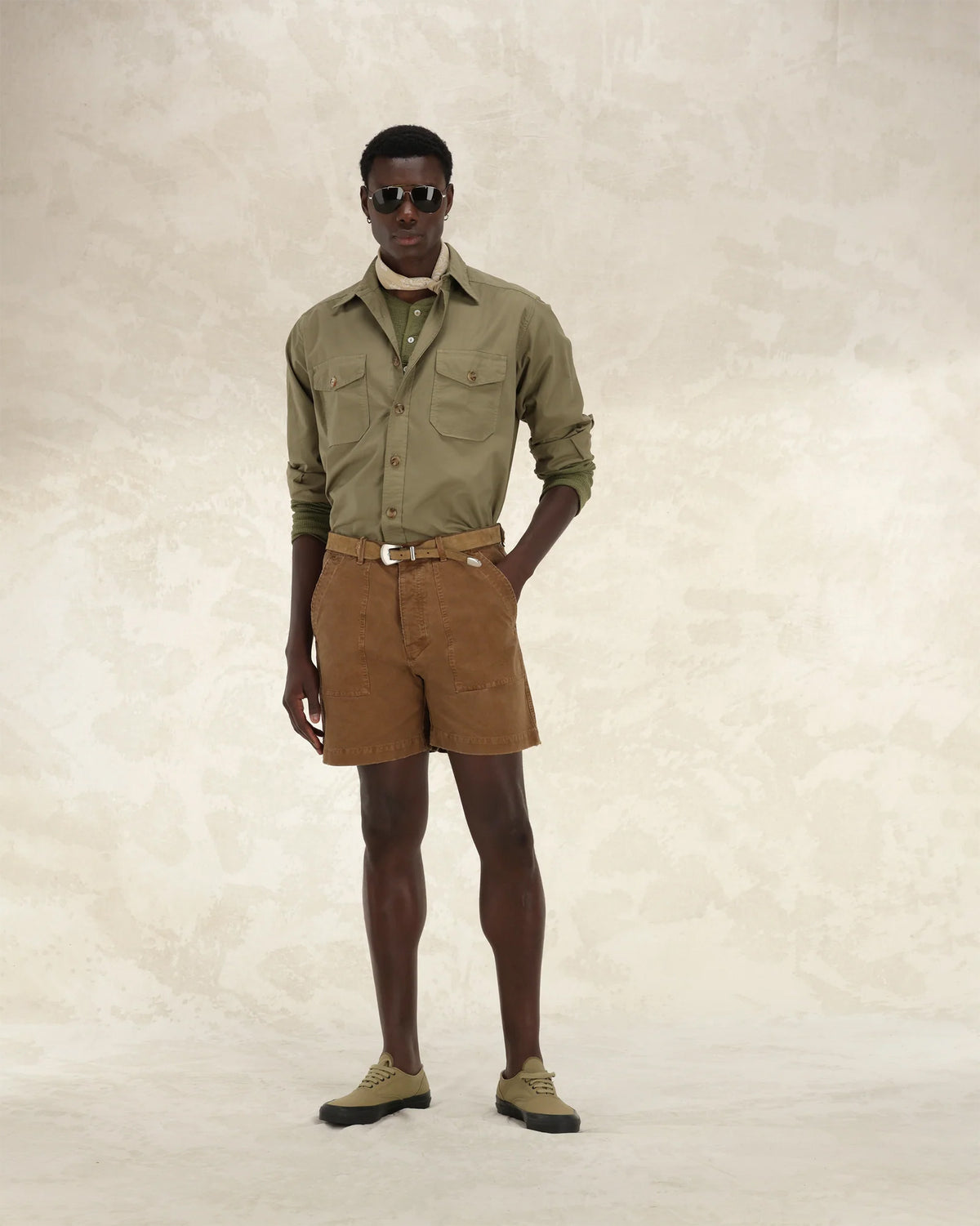 Kenny Cotton Twill Overshirt