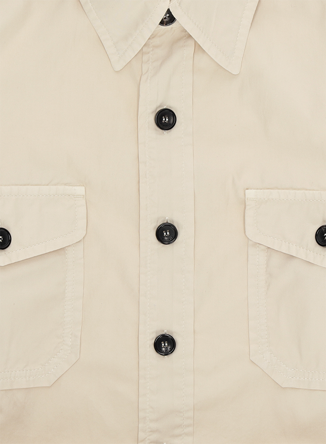 Kenny Overshirt In Twill di Cotone